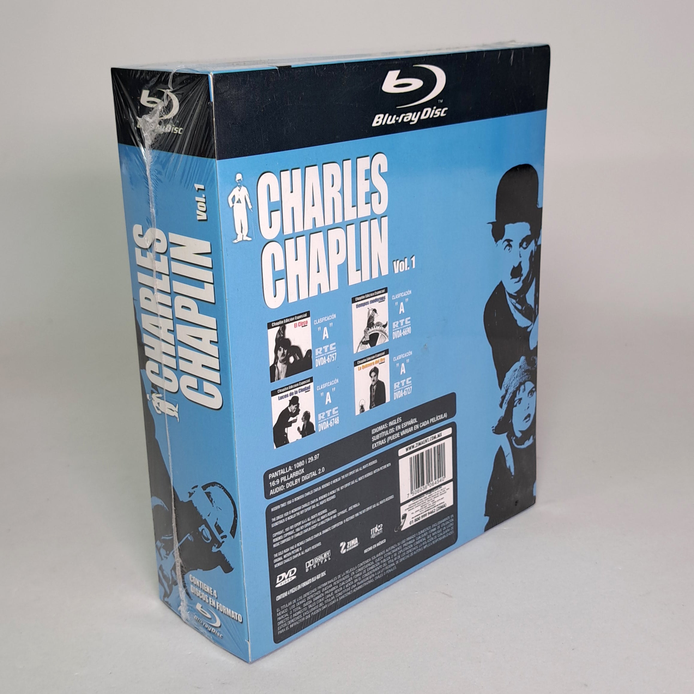 Charles Chaplin Vol. 1 - Blu-ray
