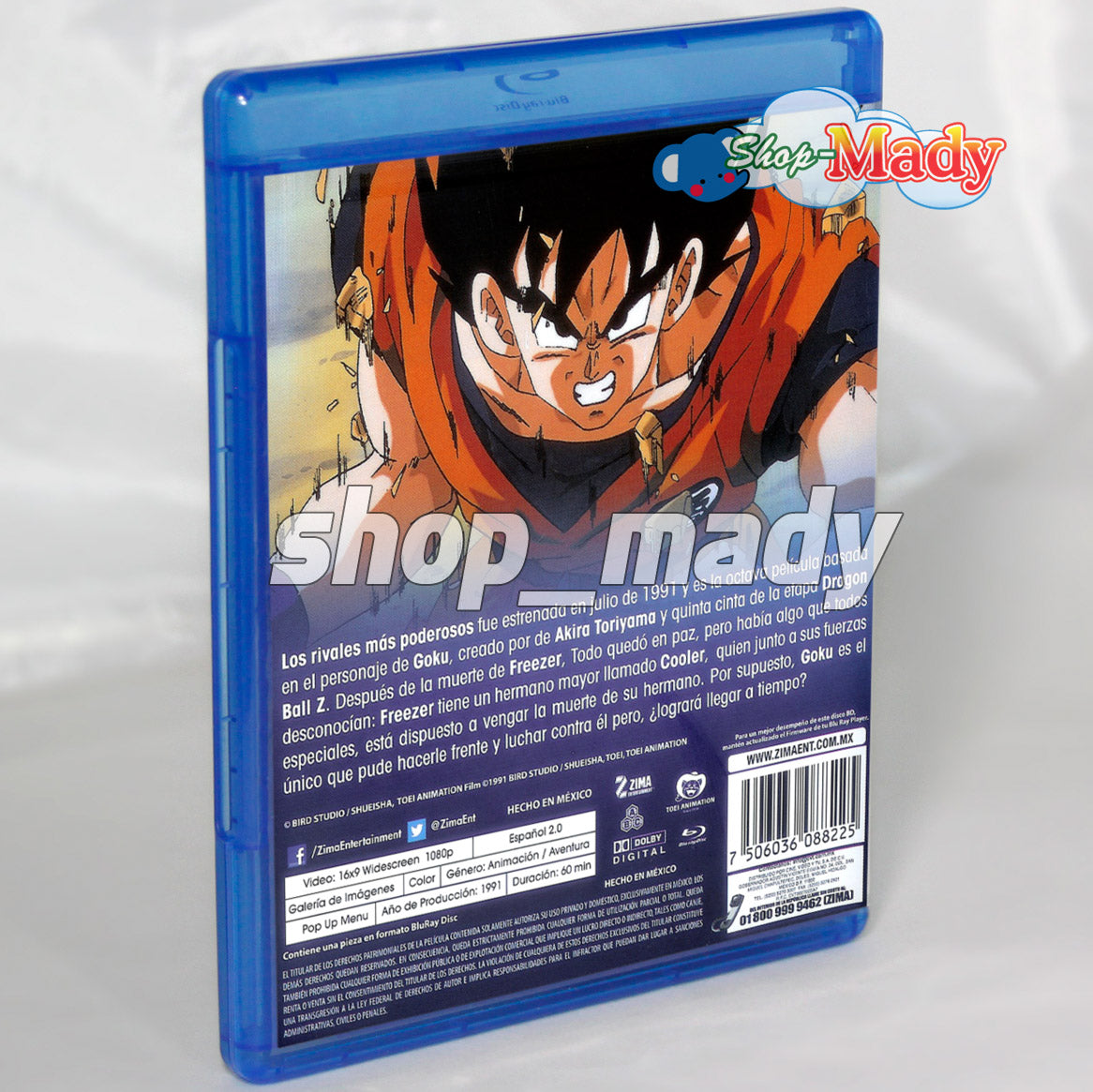 Dragon Ball Z Los Rivales más Poderosos Blu-ray