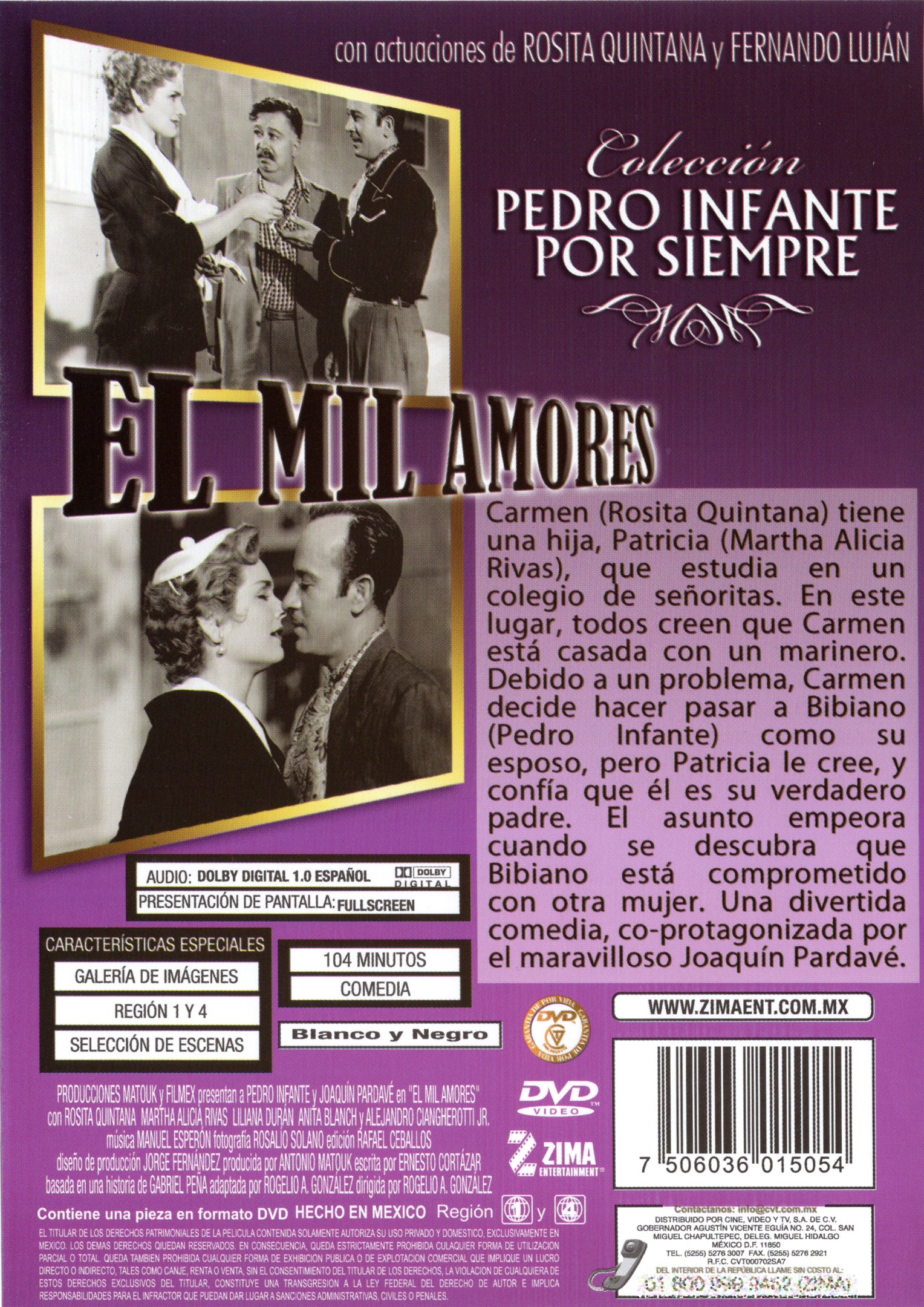 El Mil Amores - Pedro Infante DVD