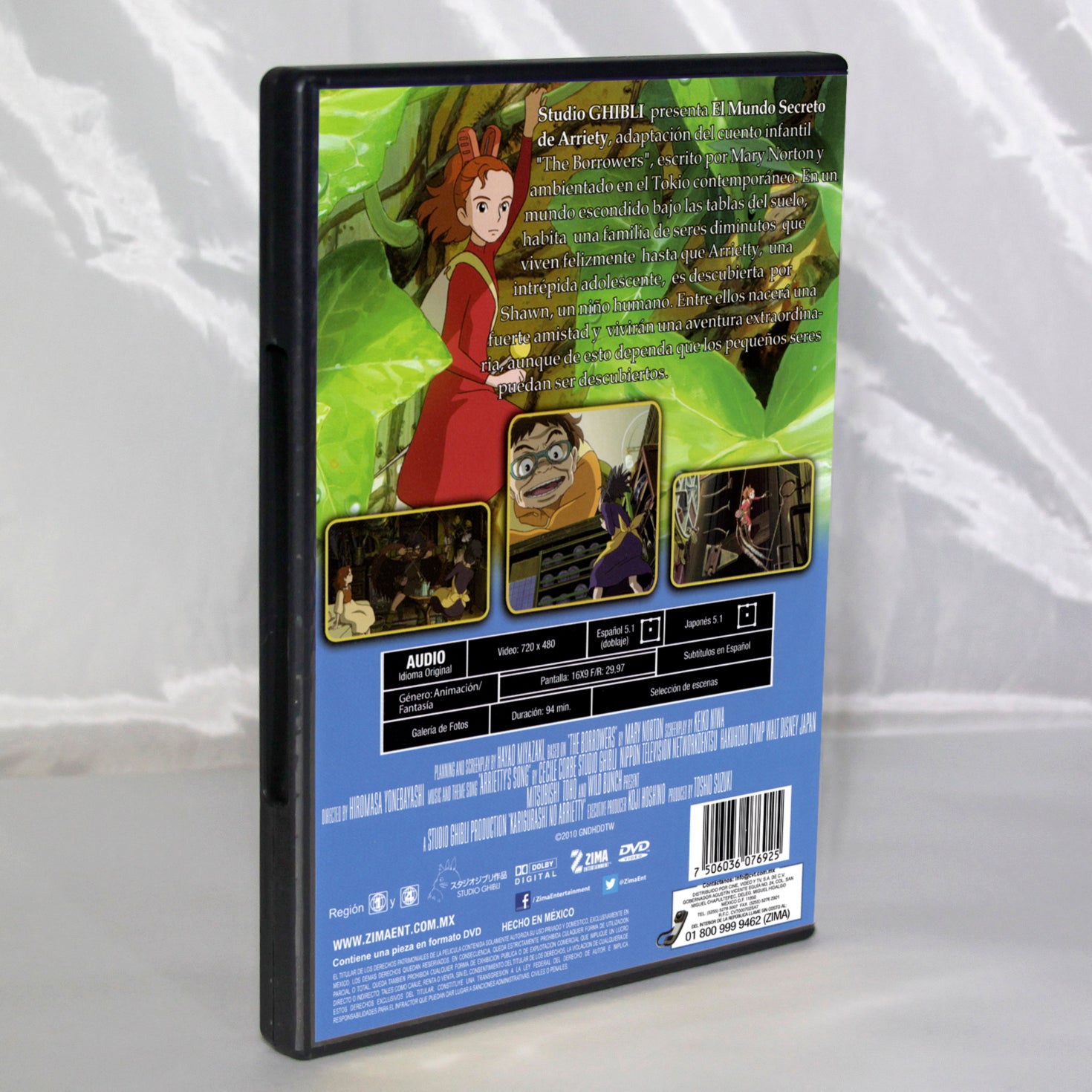 El Mundo Secreto de Arriety DVD