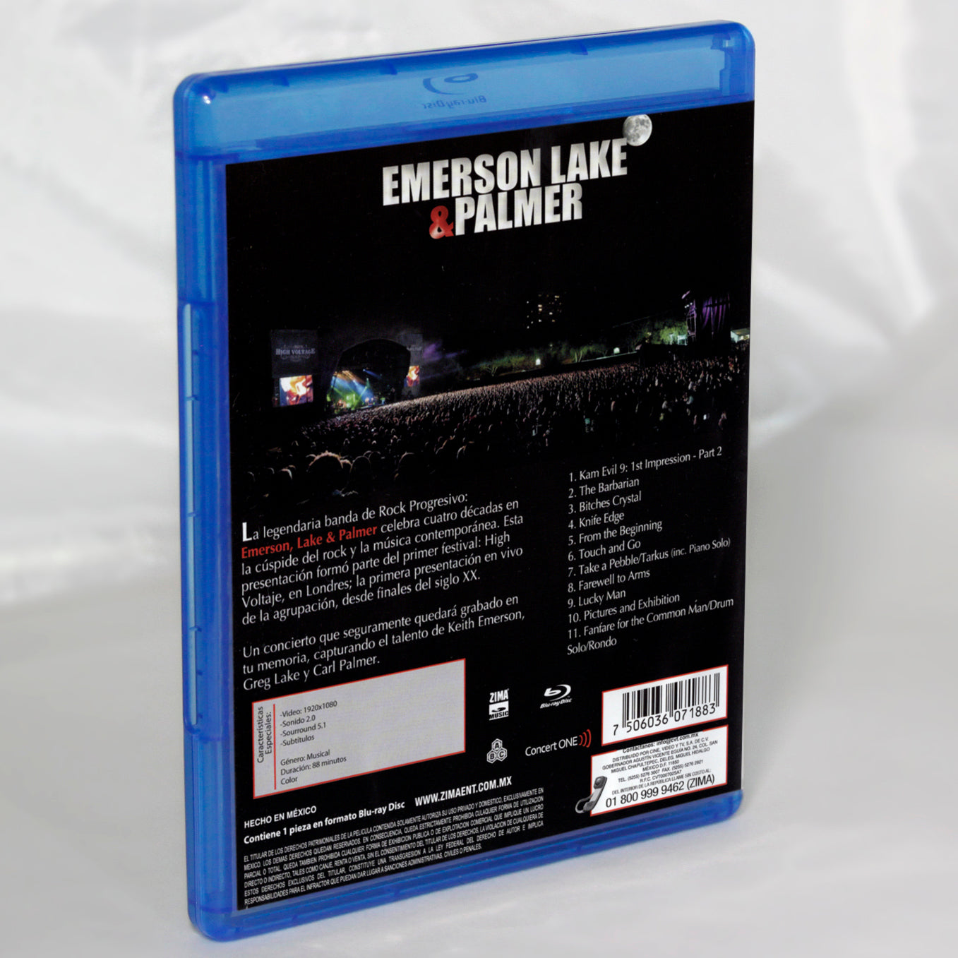 Emerson Lake & Palmer 40th Anniversary Blu-ray