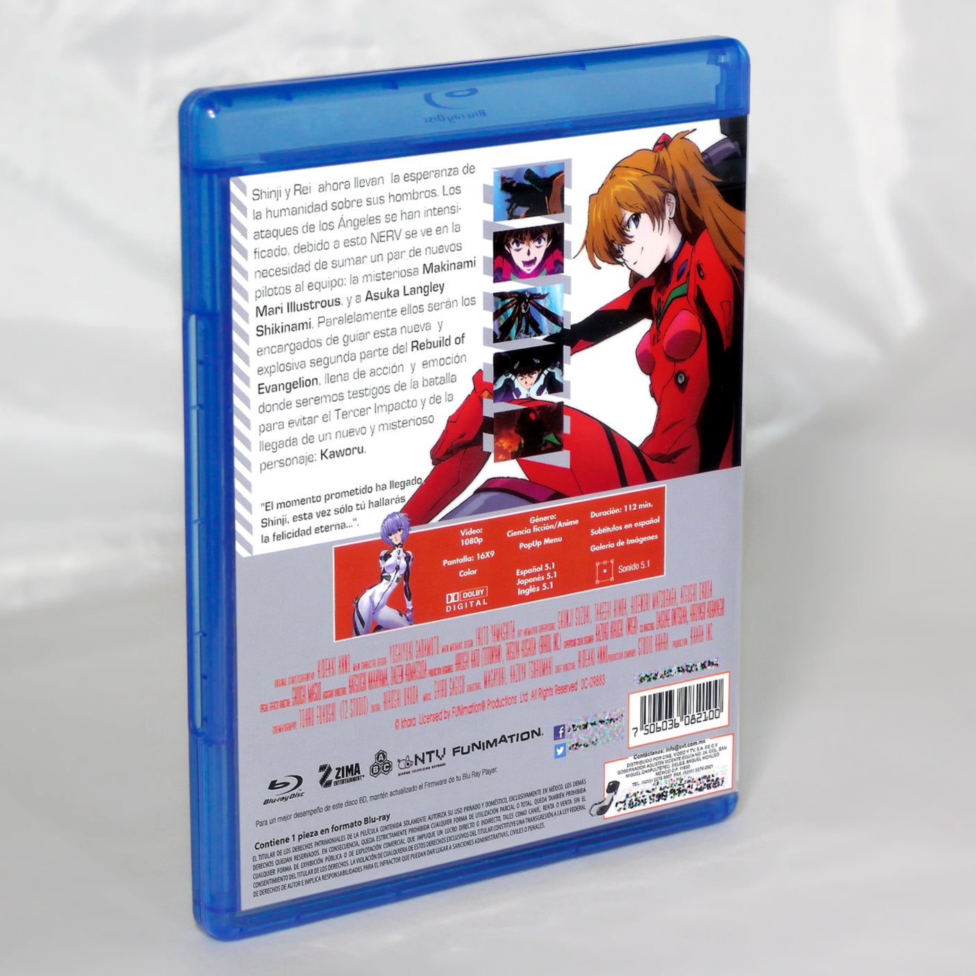 Evangelion 2.22 Tú (no) puedes avanzar Blu-Ray