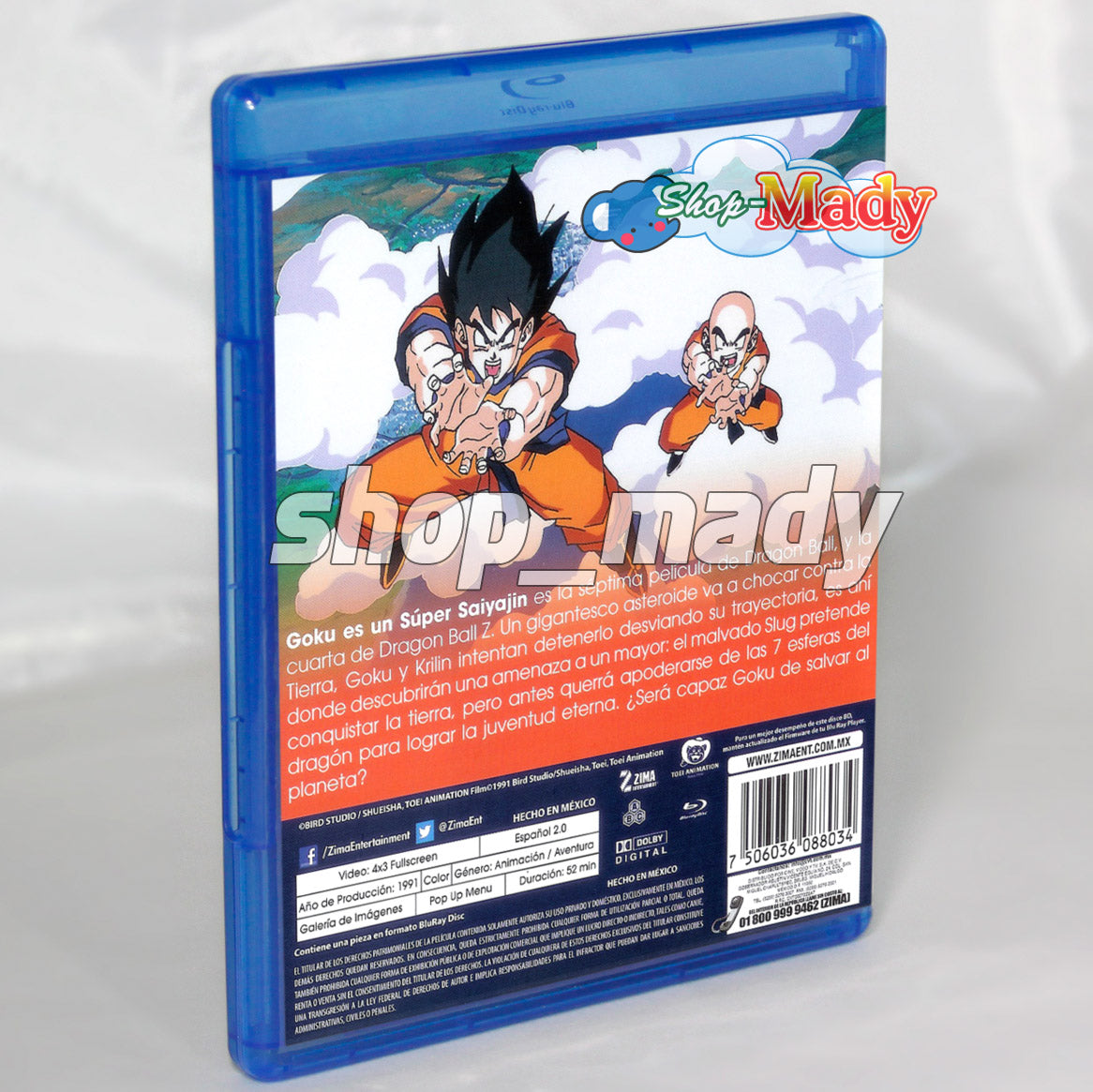 Dragon Ball Z Goku es un super saiyajin Blu-ray