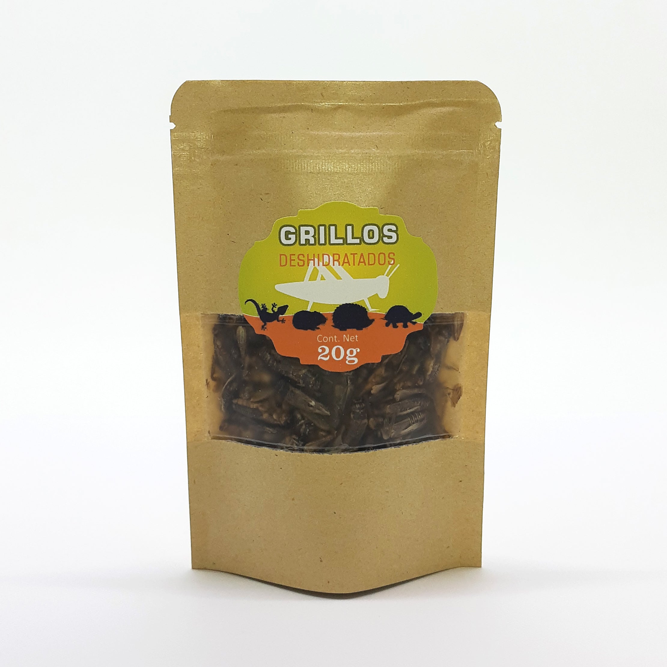 Grillos Deshidratados 20 gr