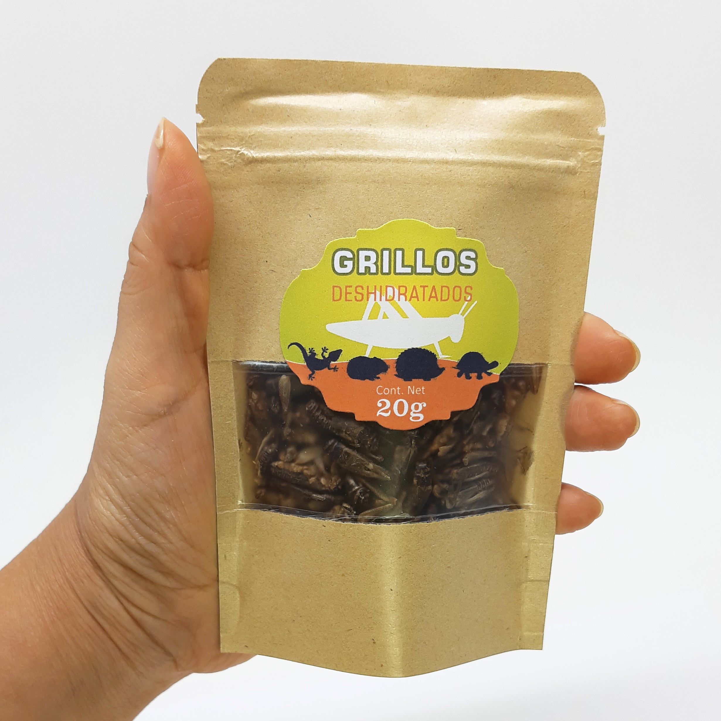 Grillos Deshidratados 20 gr