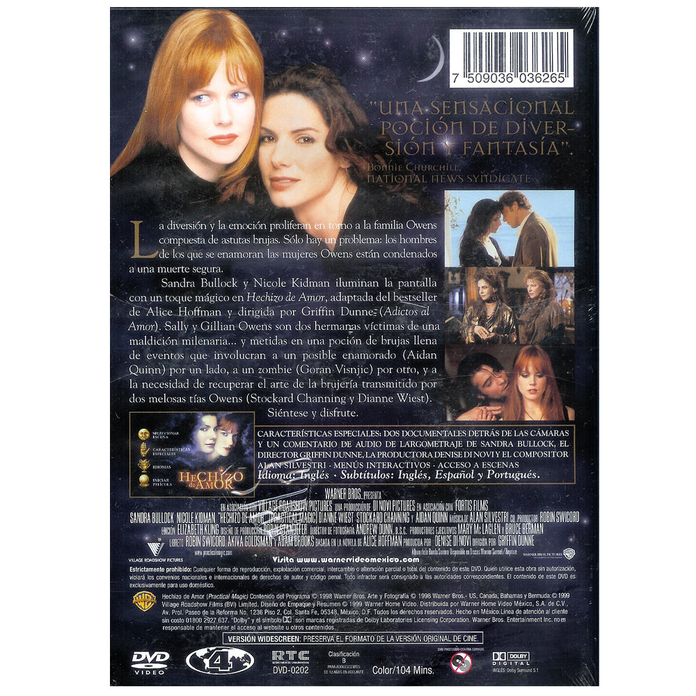 Hechizo de amor DVD
