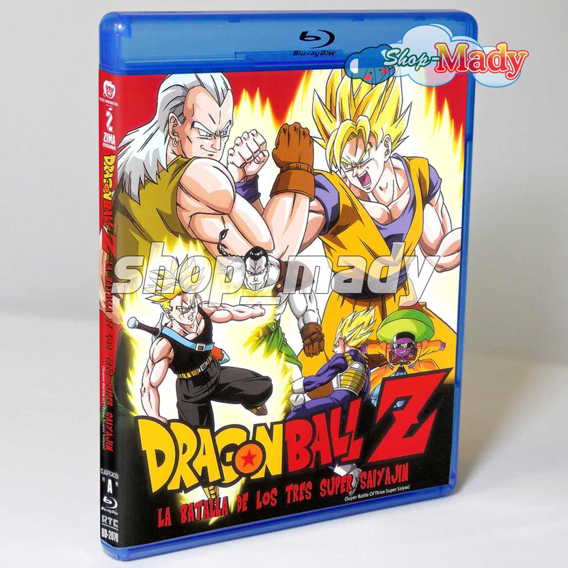 Dragon Ball Z La Batalla de los tres Super Saiyajin Blu-ray