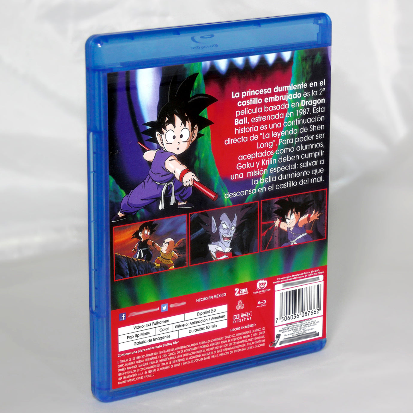 Dragon Ball La princesa durmiente en el castillo embrujado Bluray