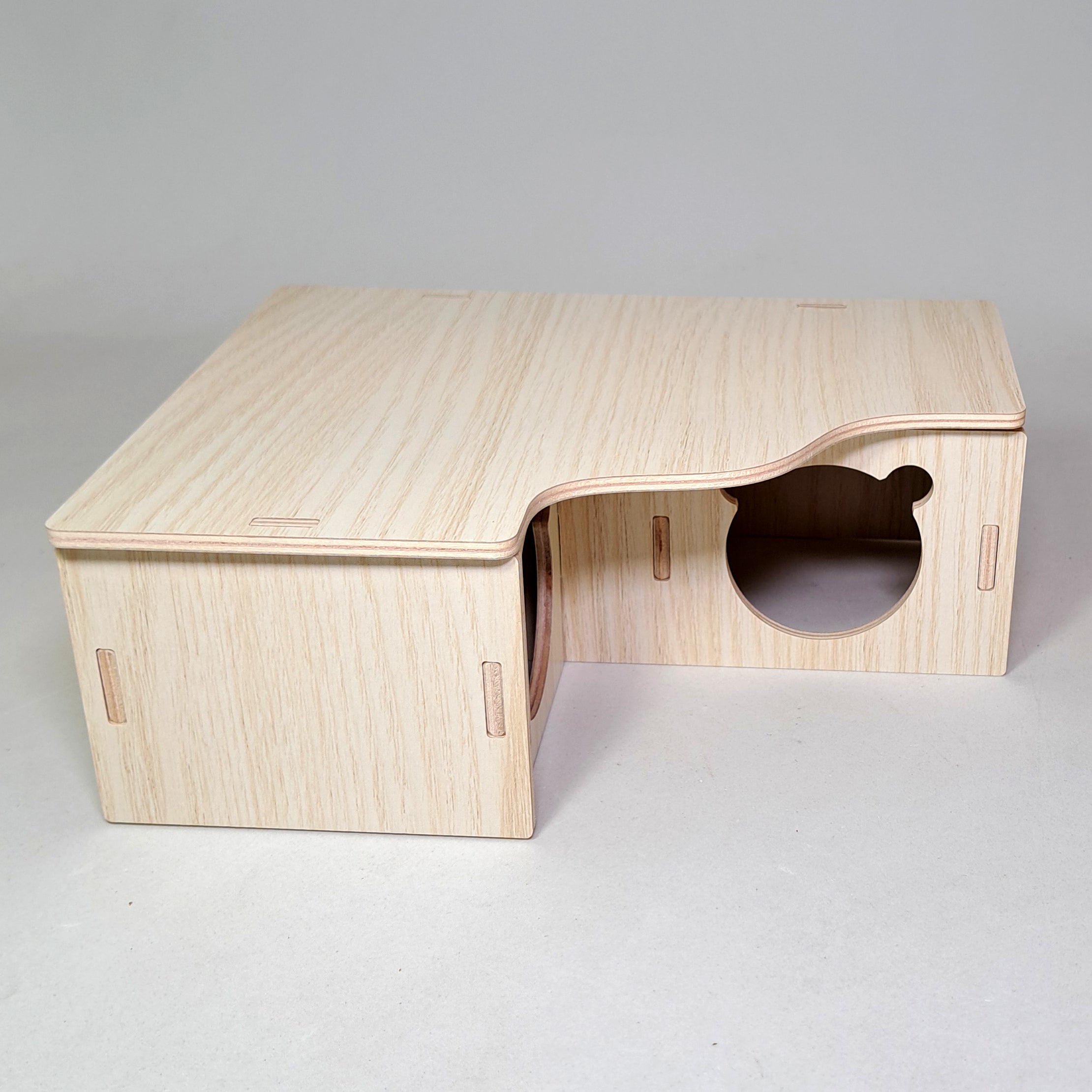 Casa laberinto de madera armable para Hamster