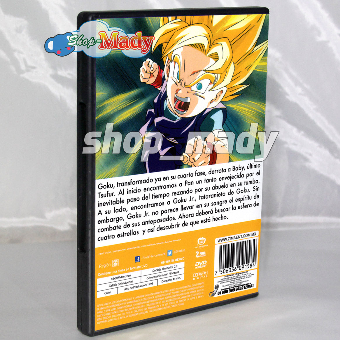 Dragon Ball GT la legendaria esfera de cuatro estrellas DVD