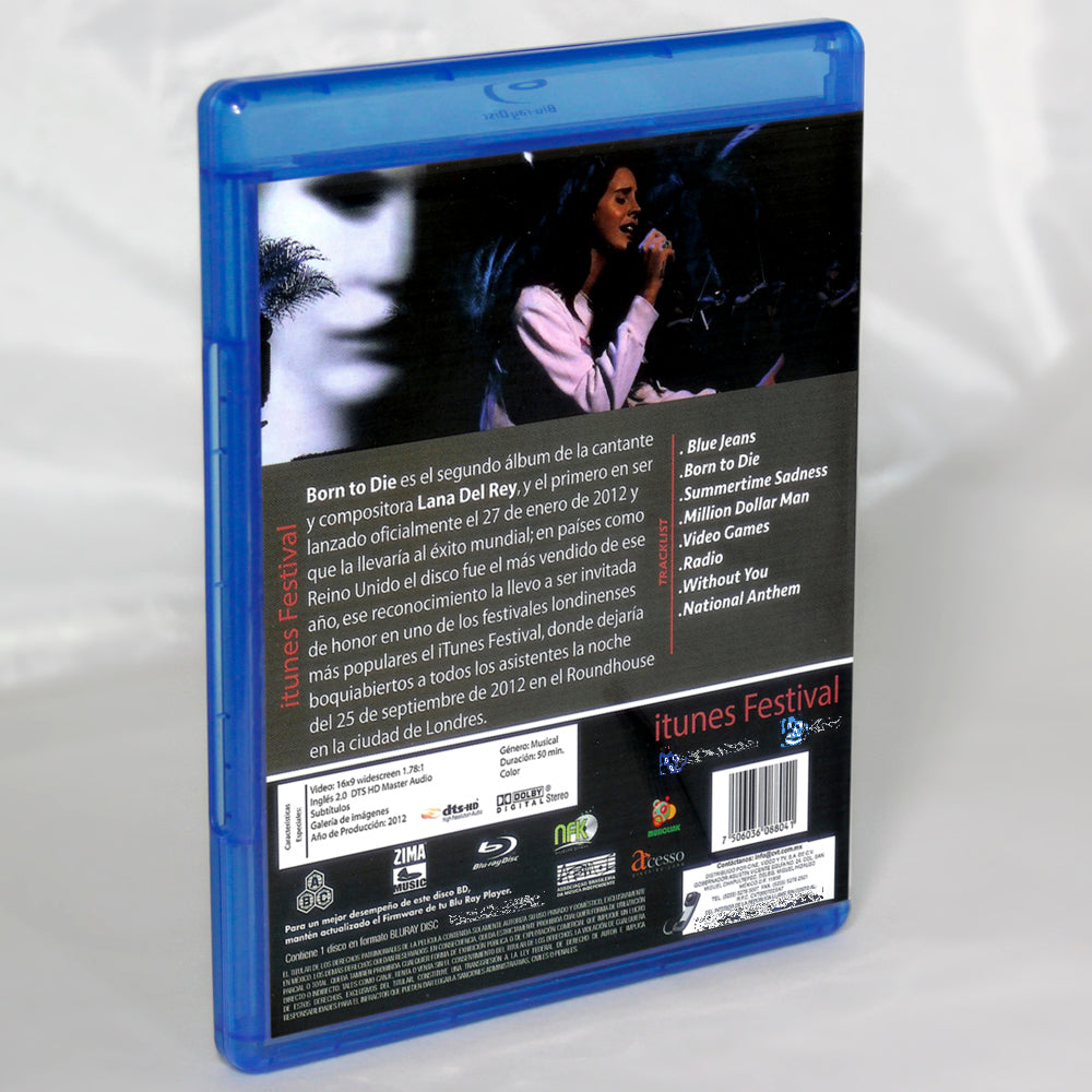 Lana del Rey itunes festival Blu-ray