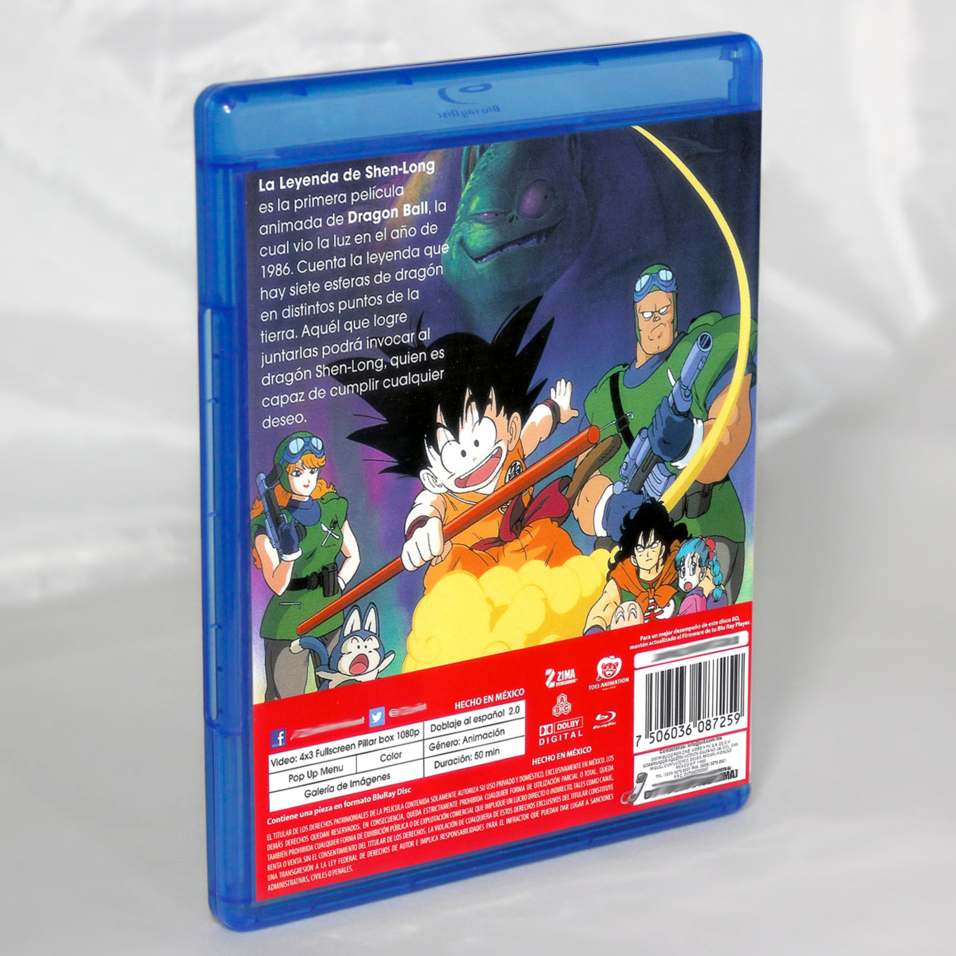 Dragon Ball La leyenda de Shen Long Blu-ray