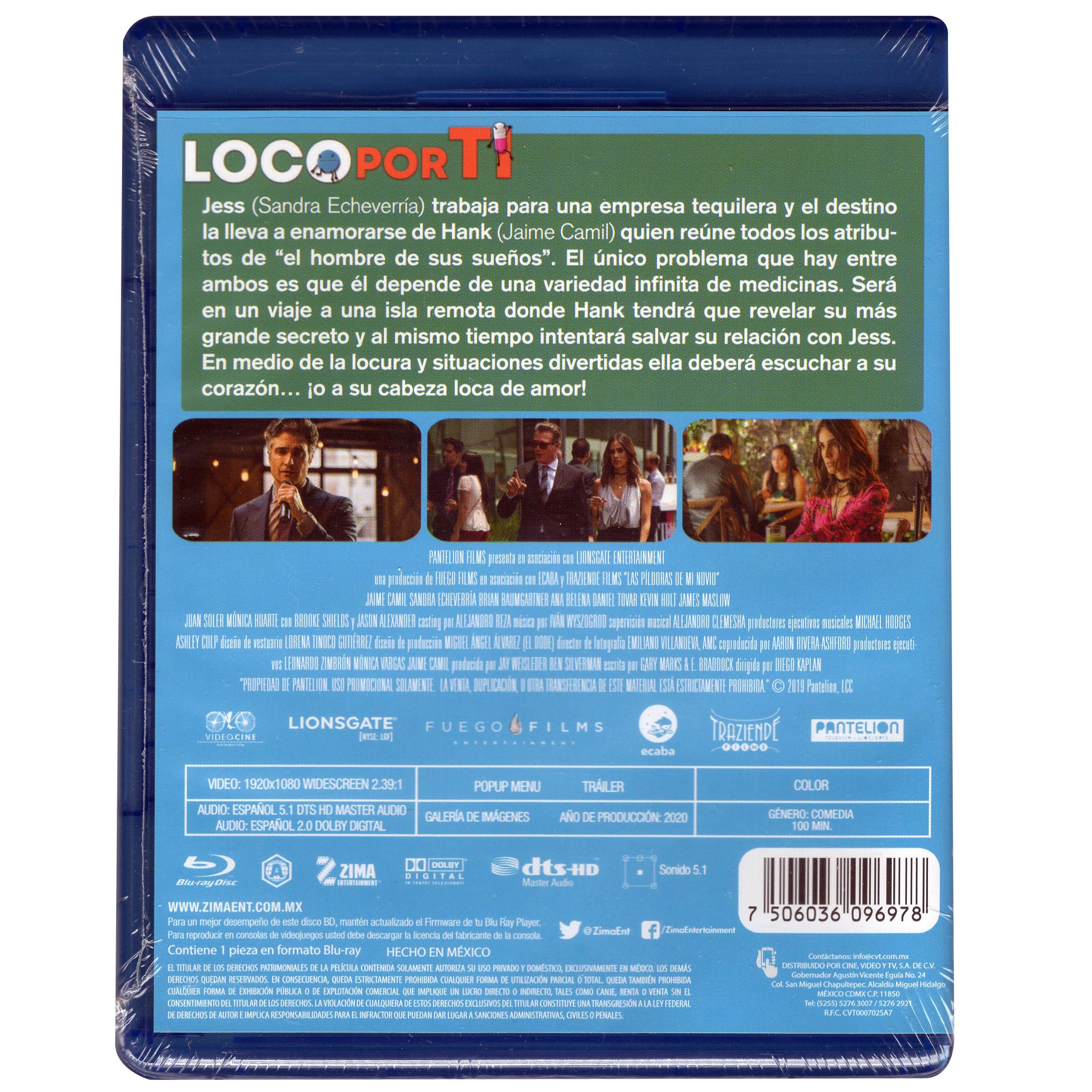 Loco por ti Blu-ray