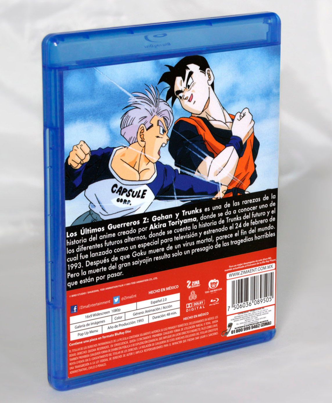 Dragon Ball Z Los ultimos guerreros Z: Gohan y Trunks Blu-ray