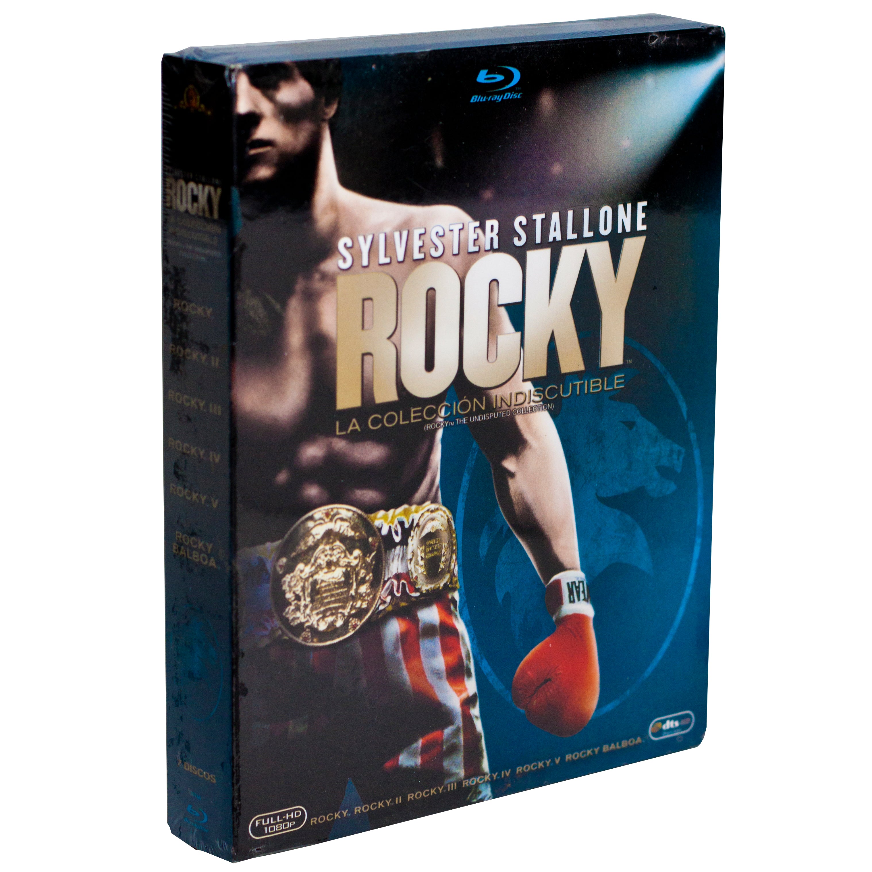 Sylvestre Stallone Rocky La Colección Indiscutible Blu-ray