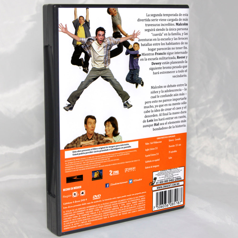 Malcolm el de Enmedio Segunda Temporada DVD
