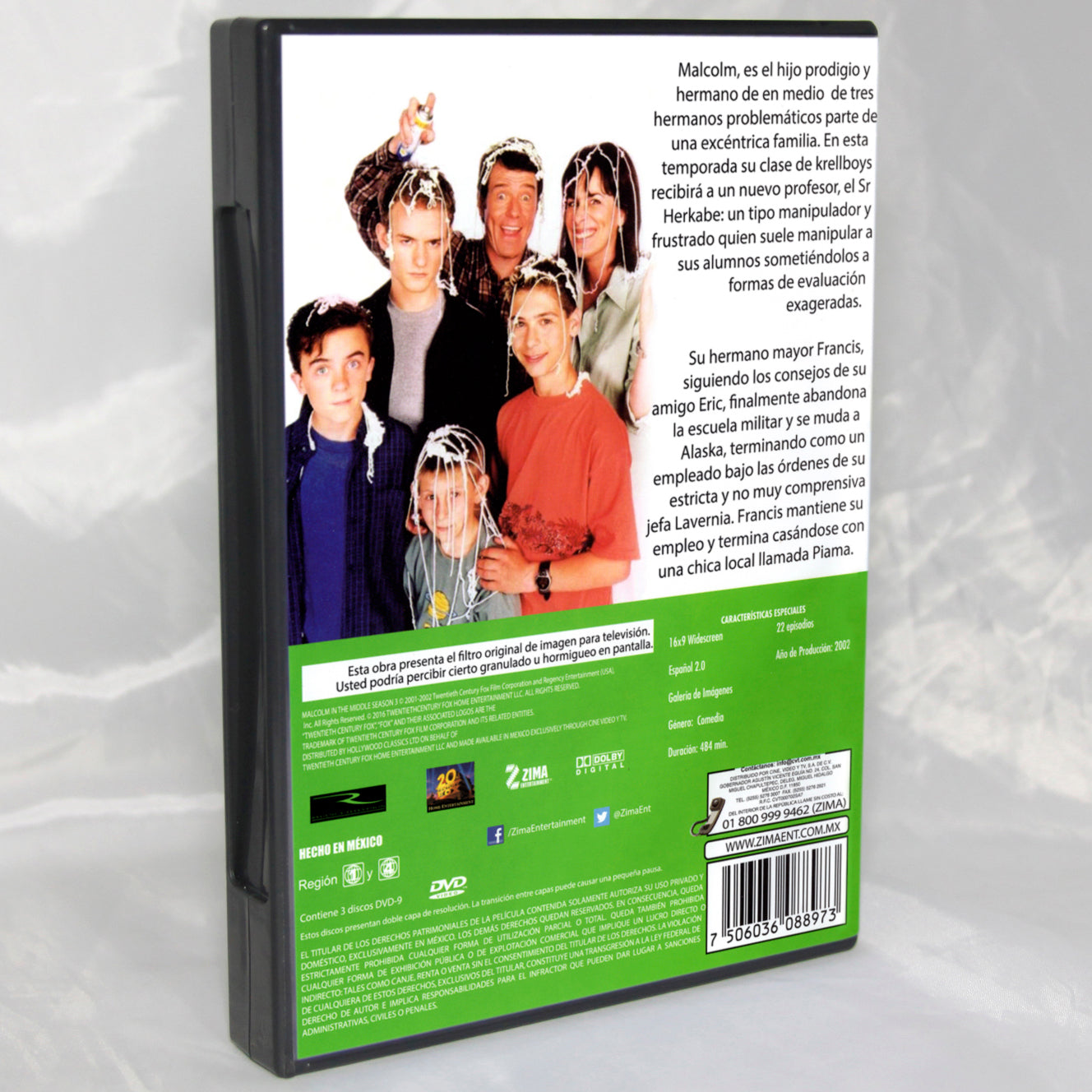 Malcolm el de Enmedio Tercera Temporada DVD