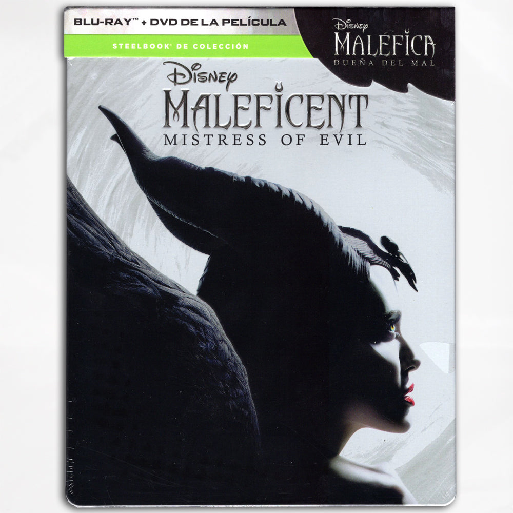Malefica Dueña del Mal Steelbook Blu-ray + DVD