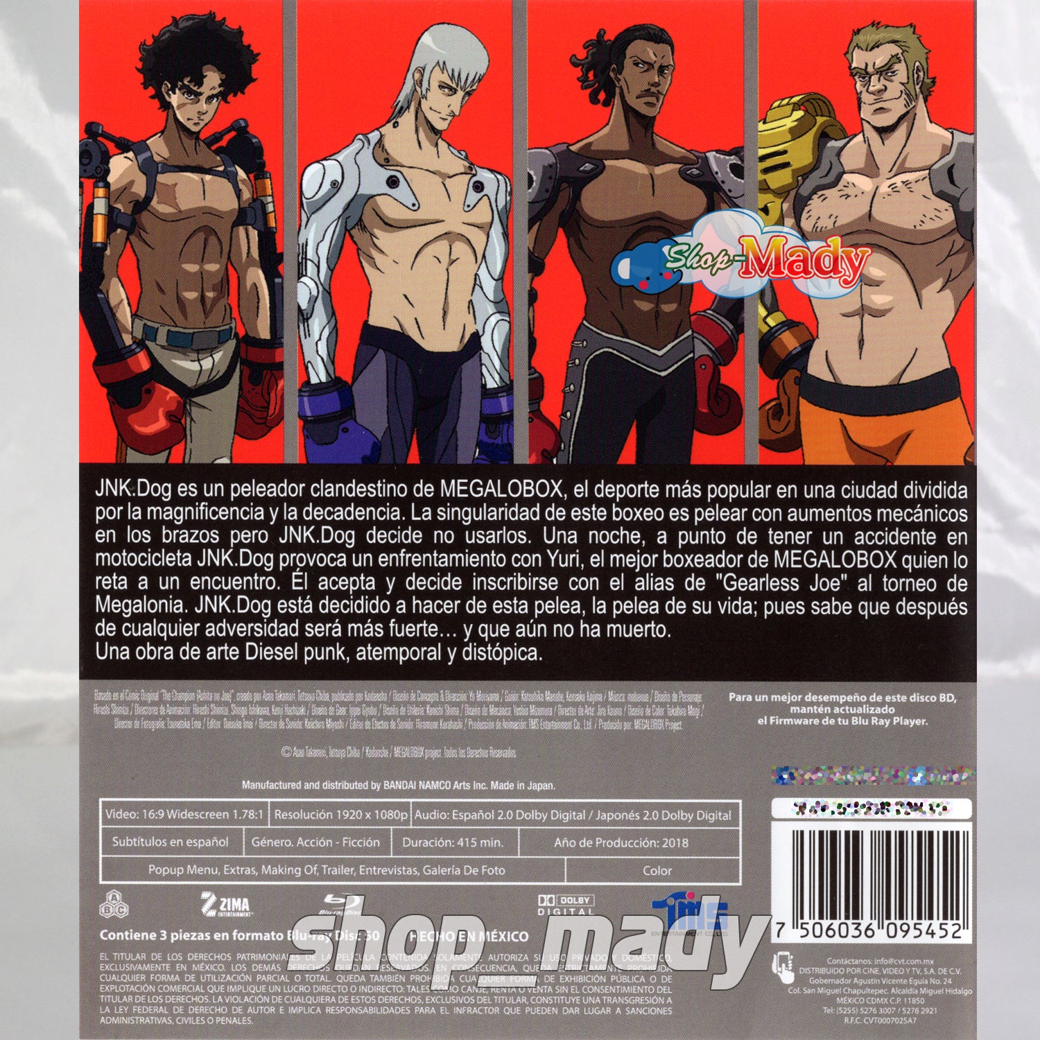 Megalobox la serie completa Blu-ray