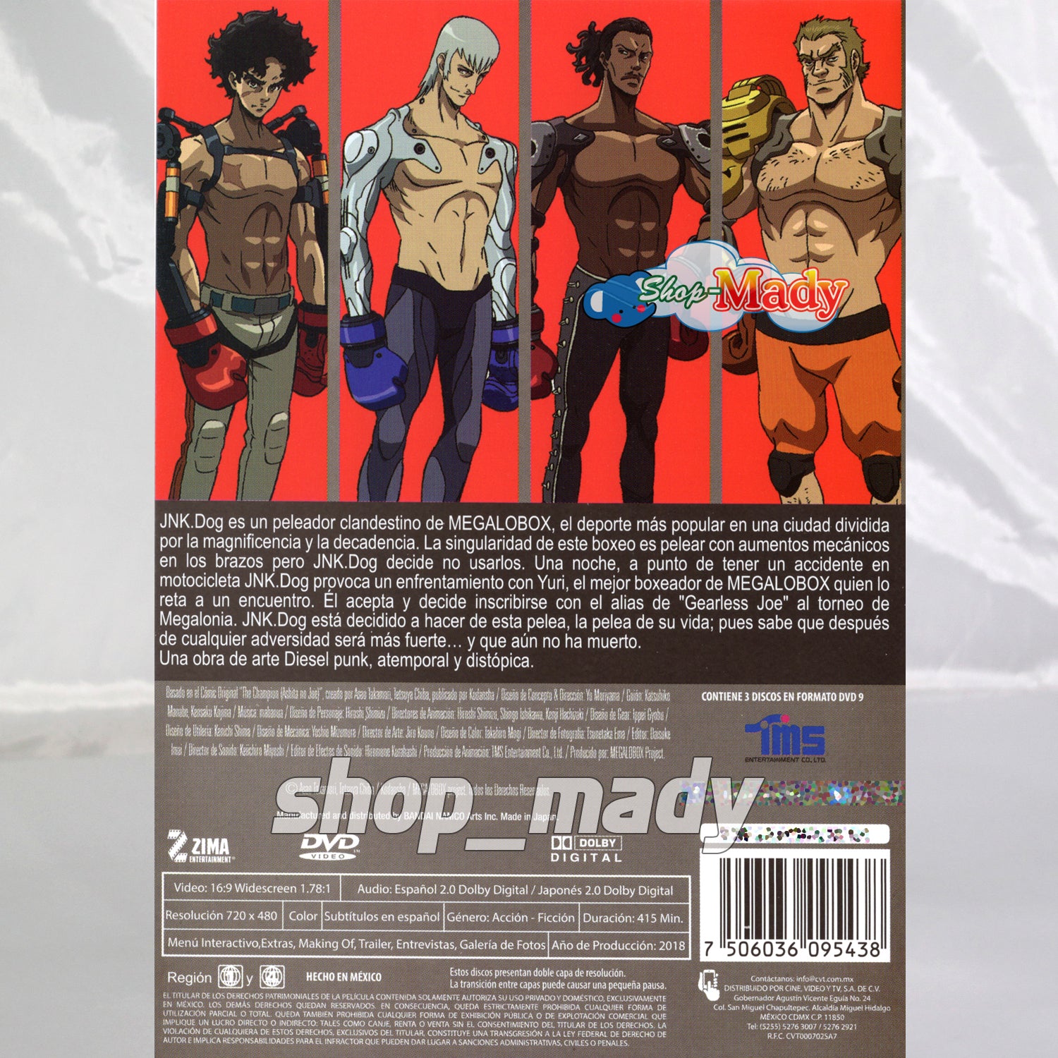 Megalobox la Serie completa DVD