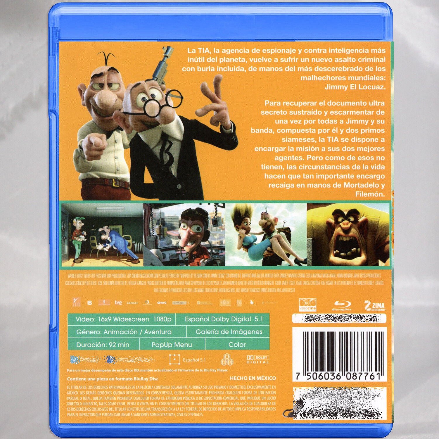 Mortadelo y Filemón contra Jimmy El Locuaz Blu-ray