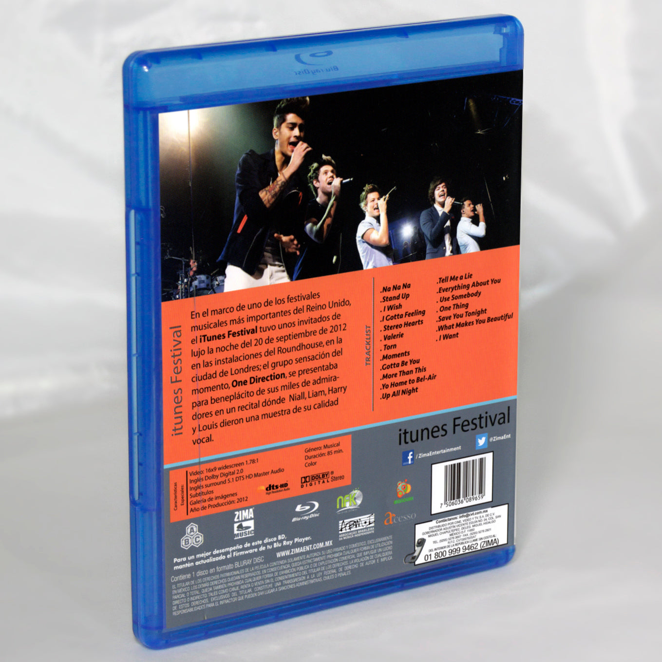 One Direction 1D itunes Festival Blu-ray