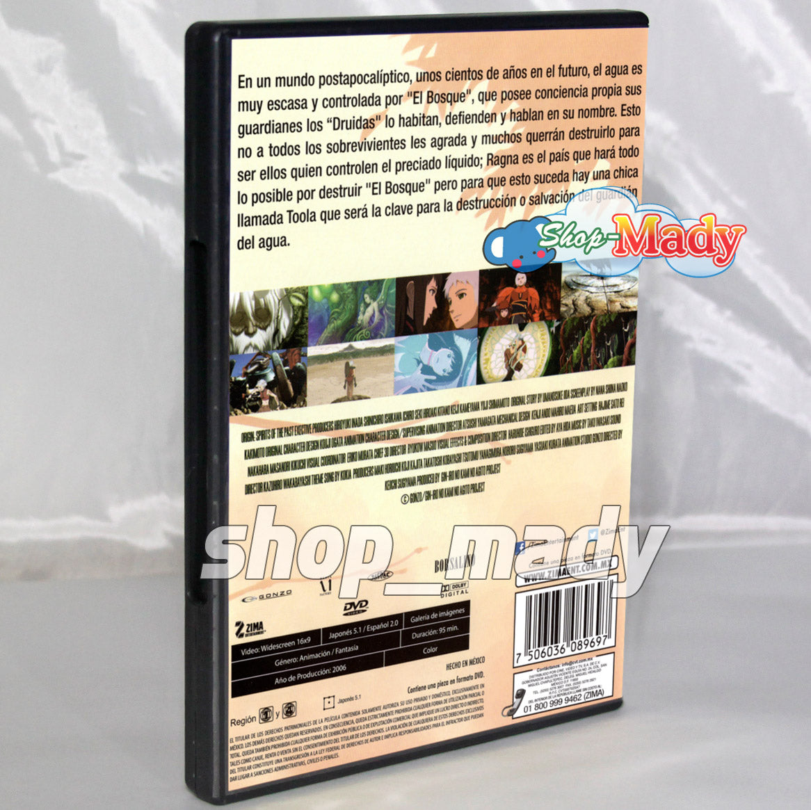 Origen espiritus del pasado DVD