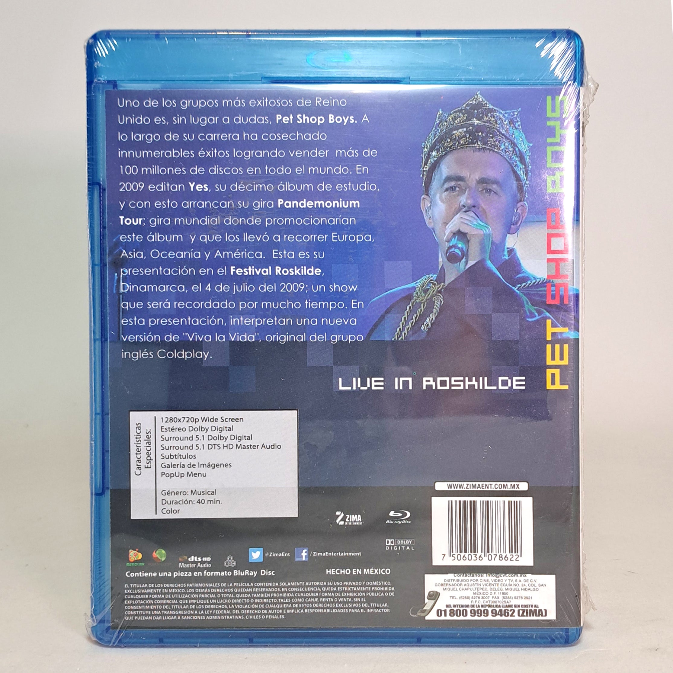 Pet Shop Boys Live in Roskilde Blu-ray