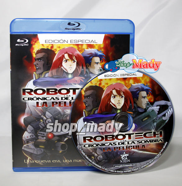 Robotech las crónicas de la sombra edición especial Blu-ray