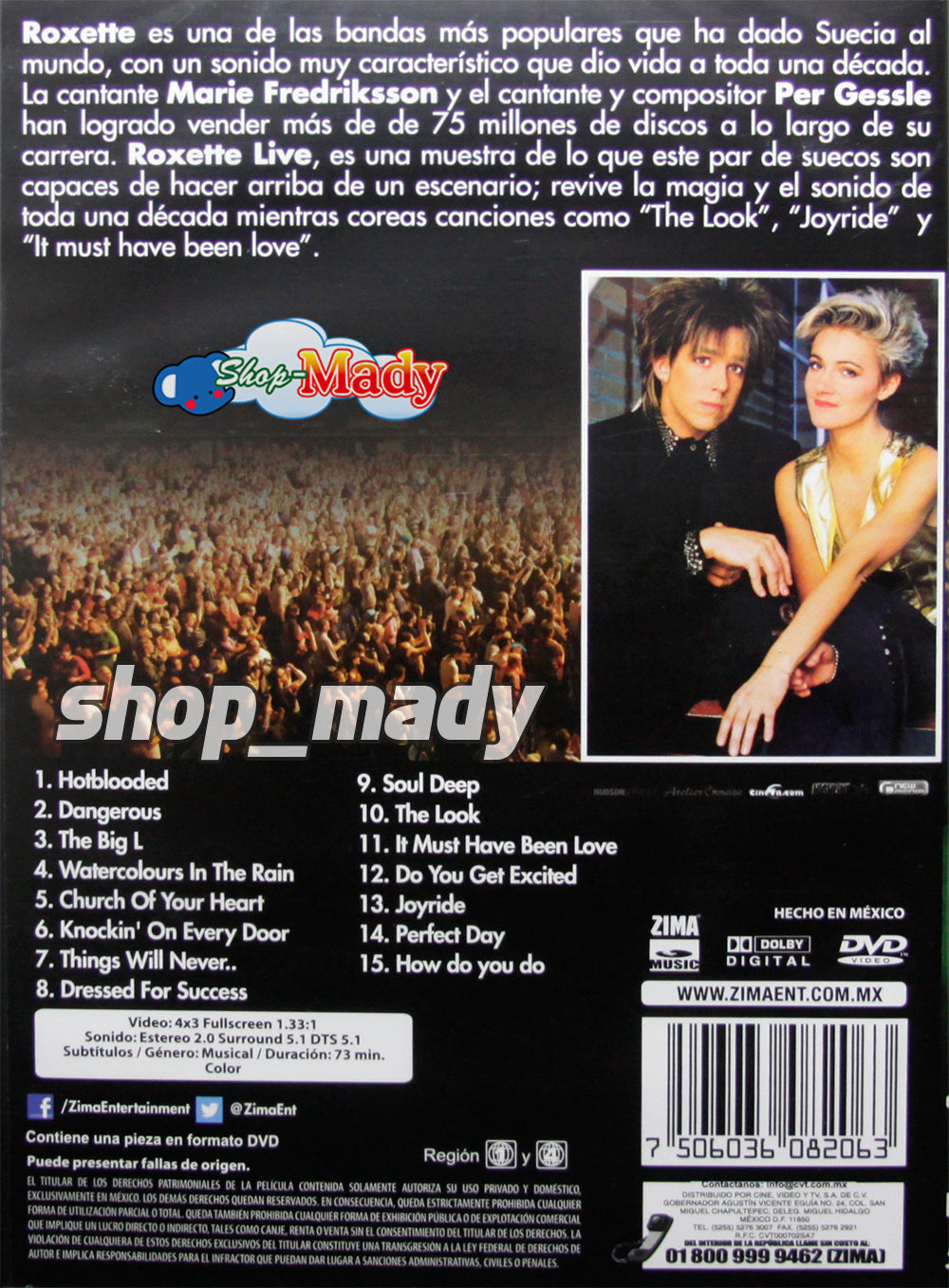 Roxette Live DVD