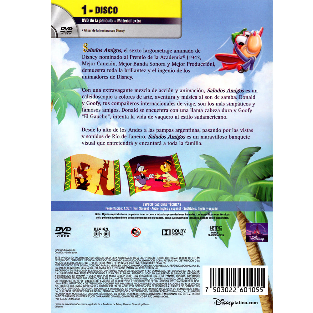 Saludos Amigos DVD