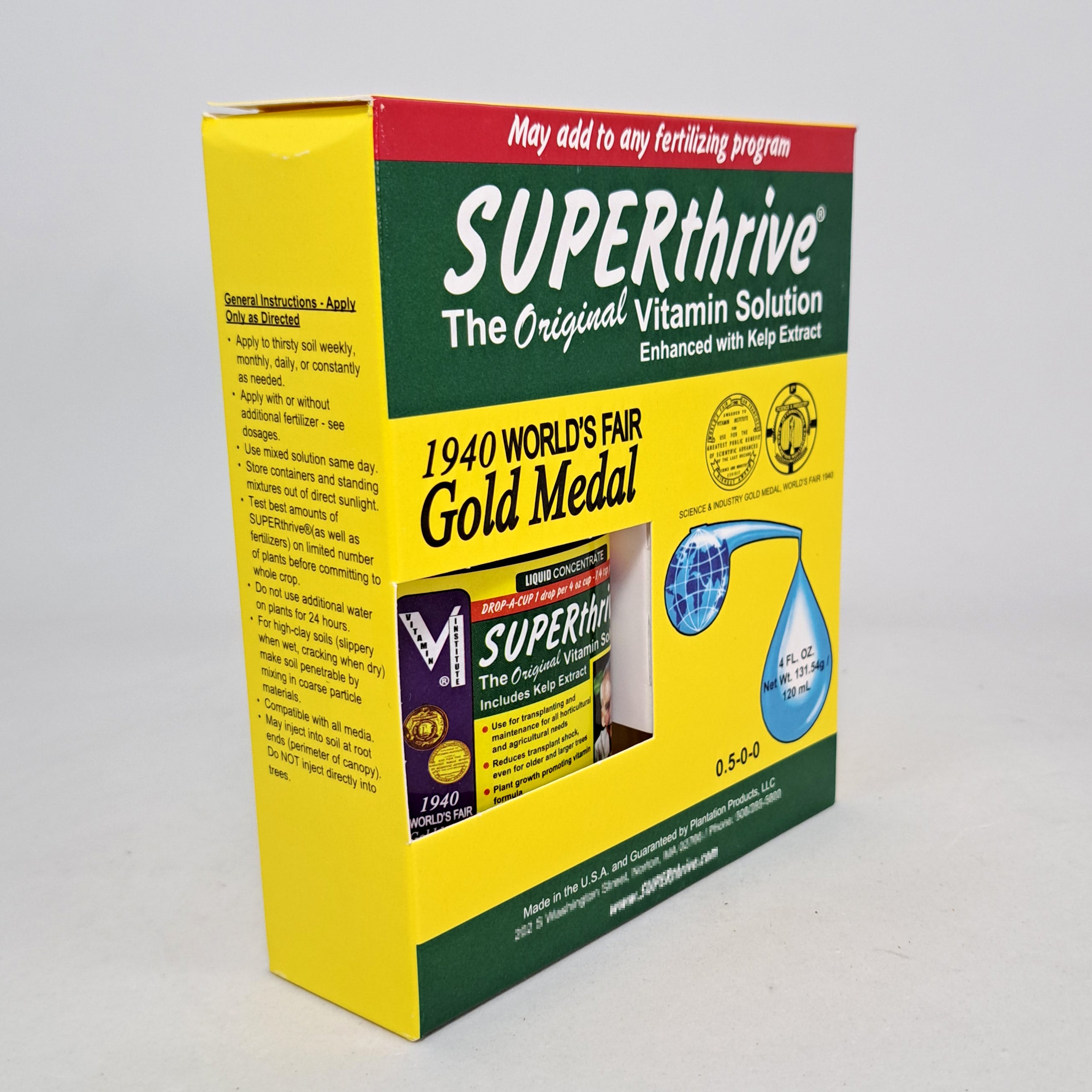 Solución Vitamínica Superthrive para Orquideas, Bonsai y plantas