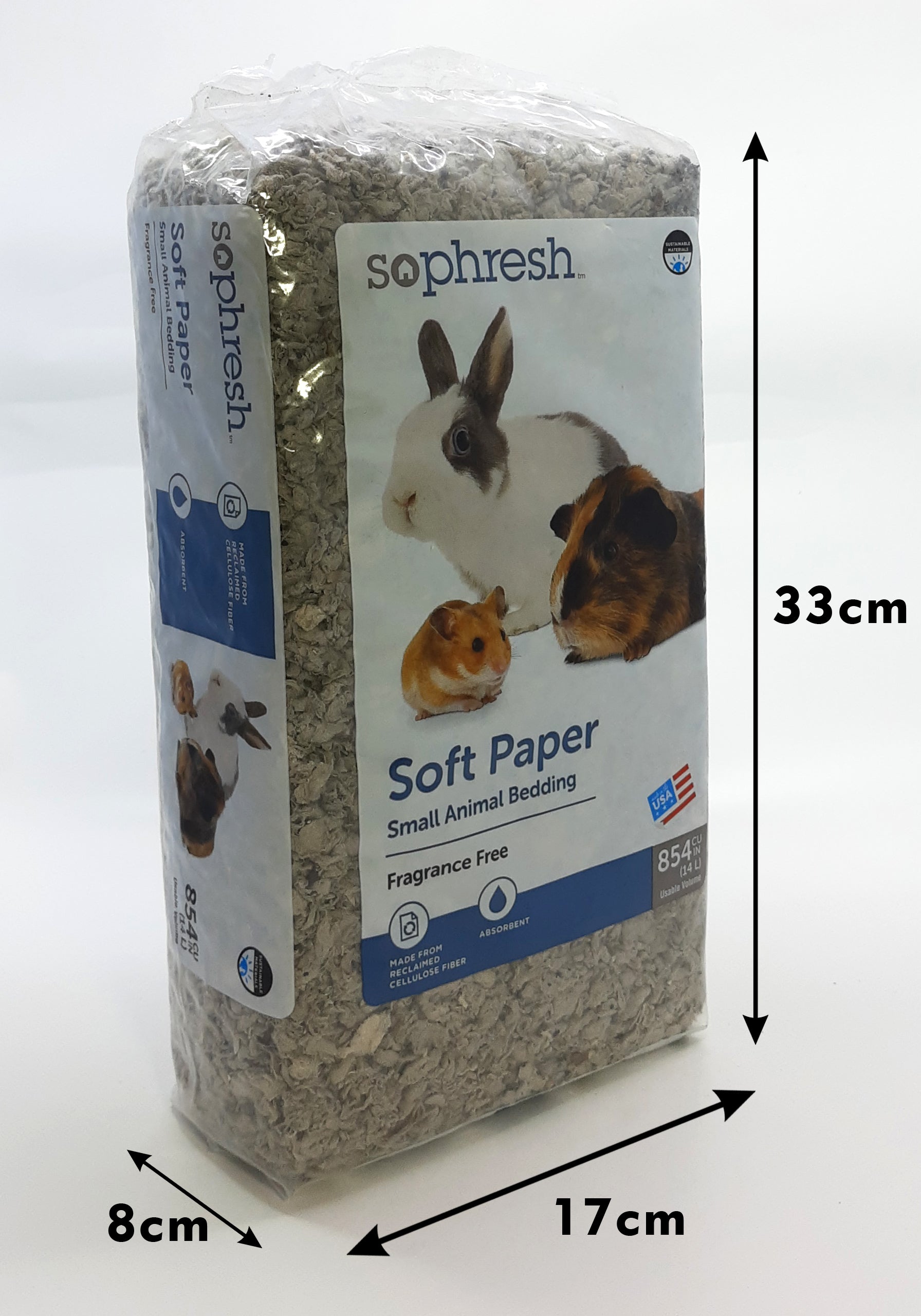 Sophresh Sustrato De Papel 14 Lt (800gr)