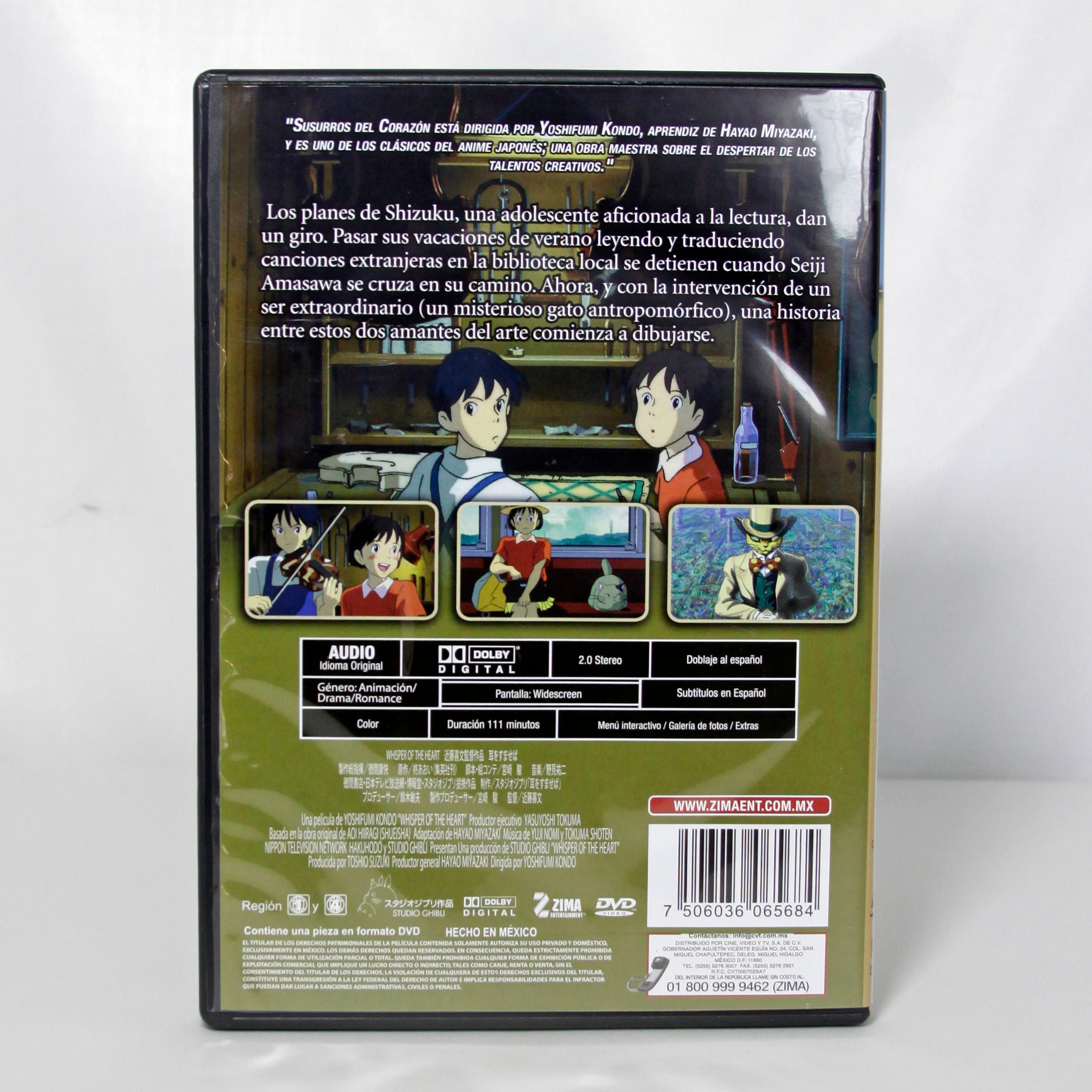 Susurros del Corazon DVD