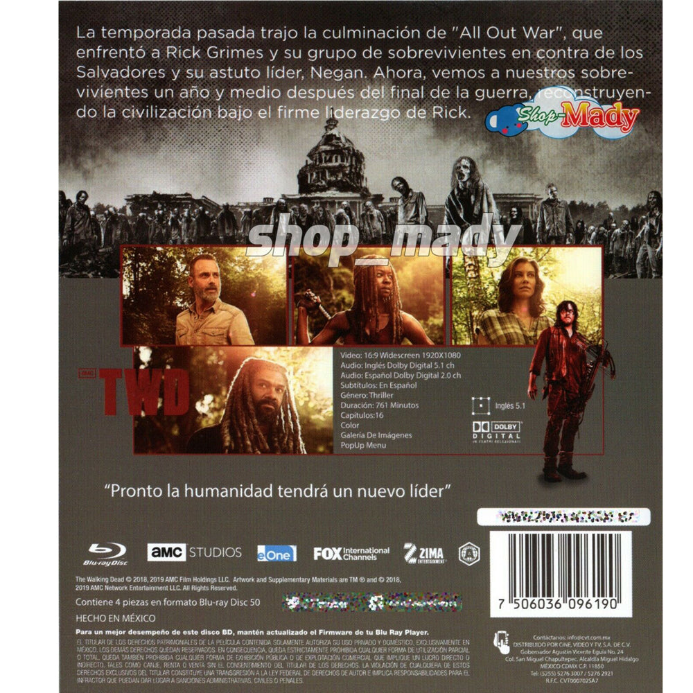 The Walking Dead Temporada 9 Blu-ray