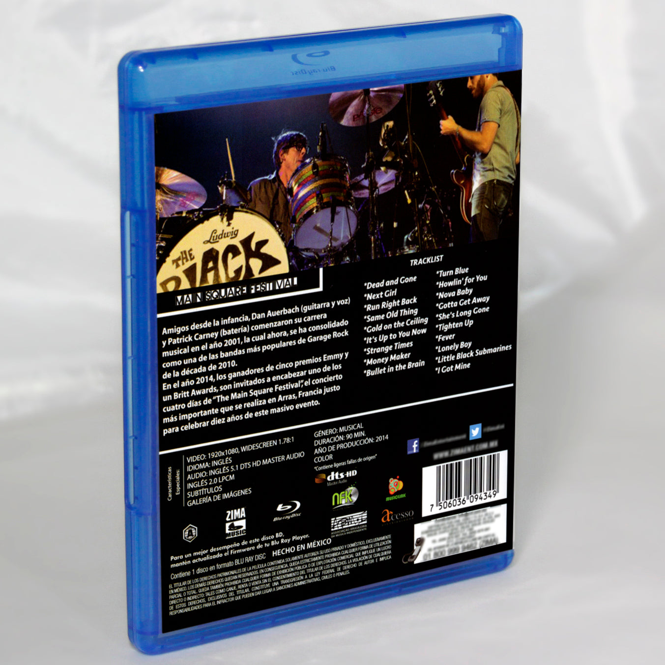 The Black Keys - Main Square Festival Blu-ray