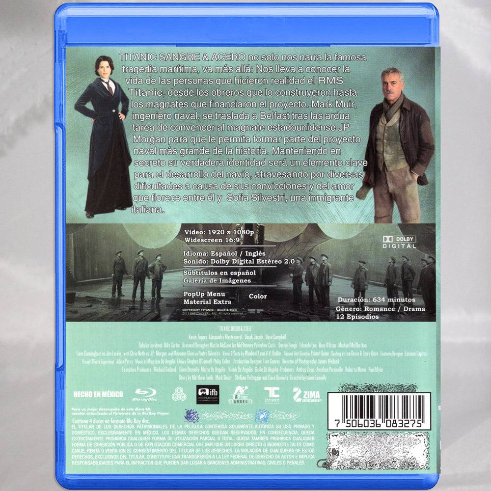 Titanic Sangre y Acero La Serie Blu-ray