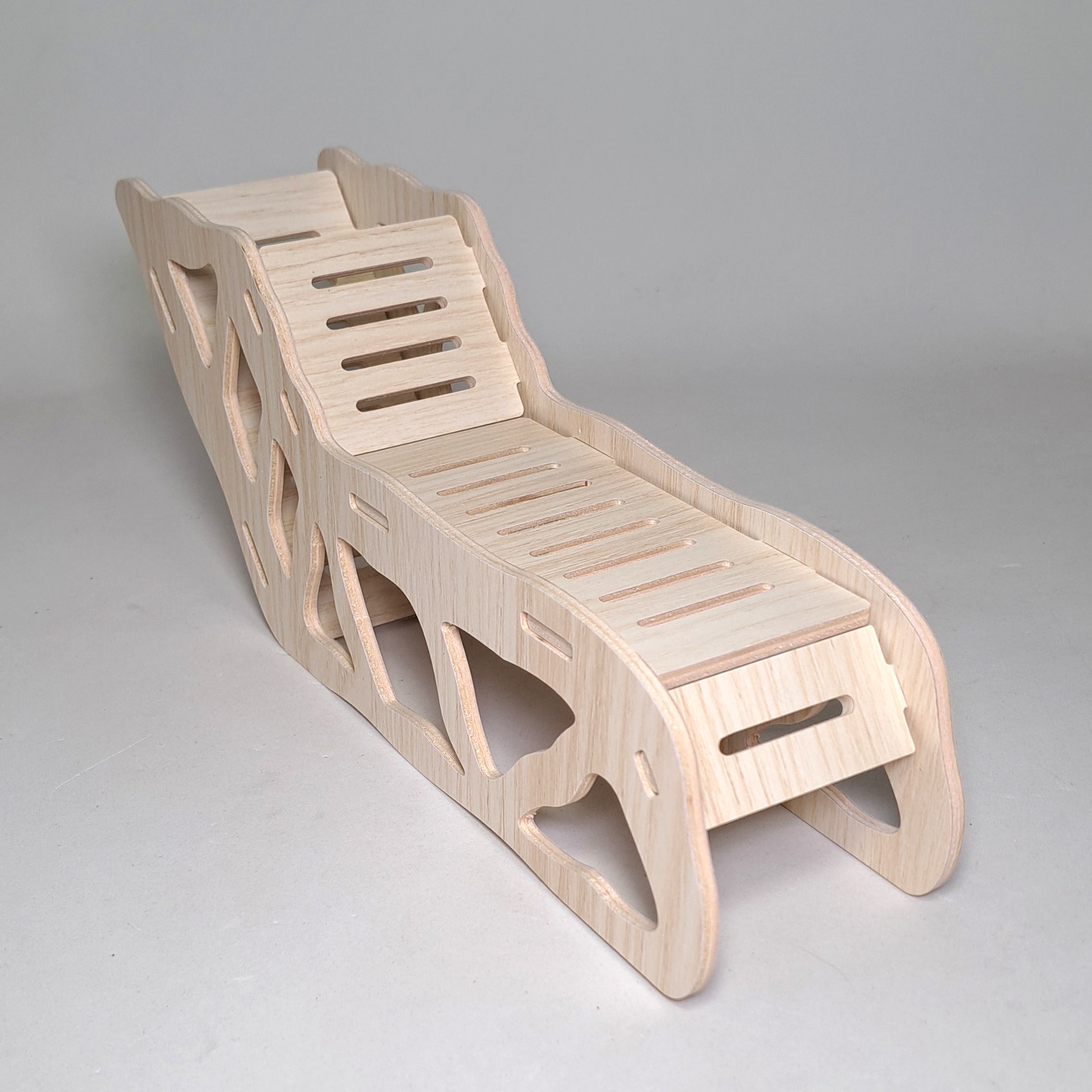Tunel escondite de madera armable para Hamster