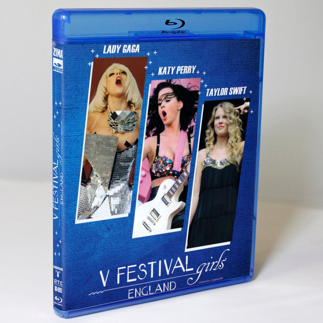 V Festival Girls England Blu-ray