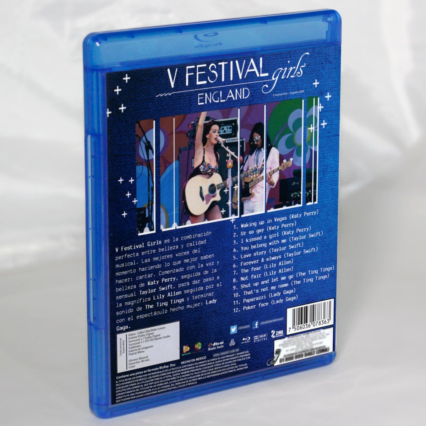 V Festival Girls England Blu-ray