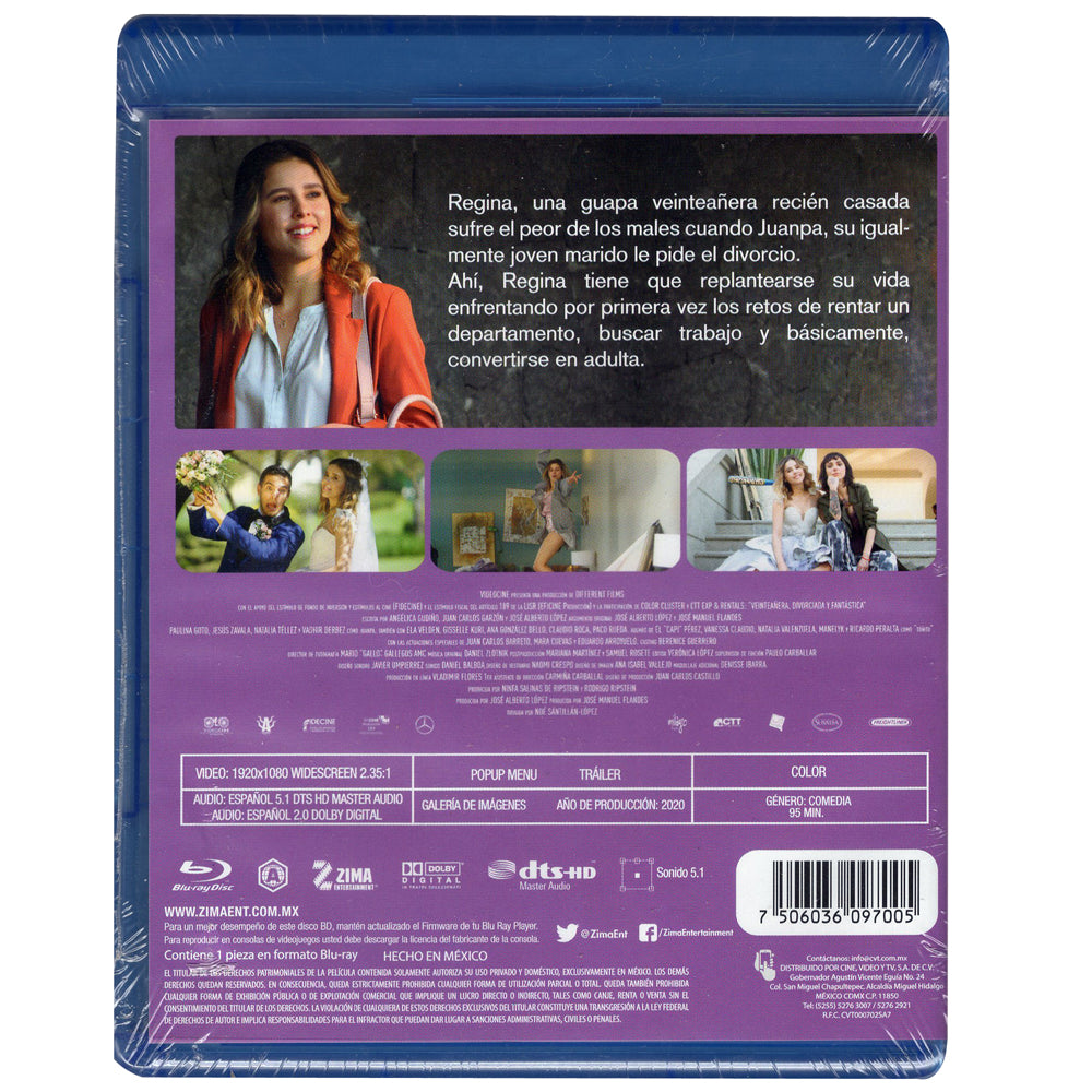 Veinteañera Divorciada y Fantastica Blu-ray