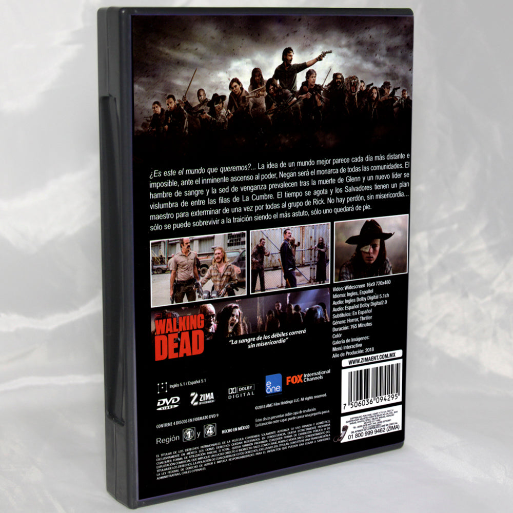 The Walking Dead Octava Temporada DVD