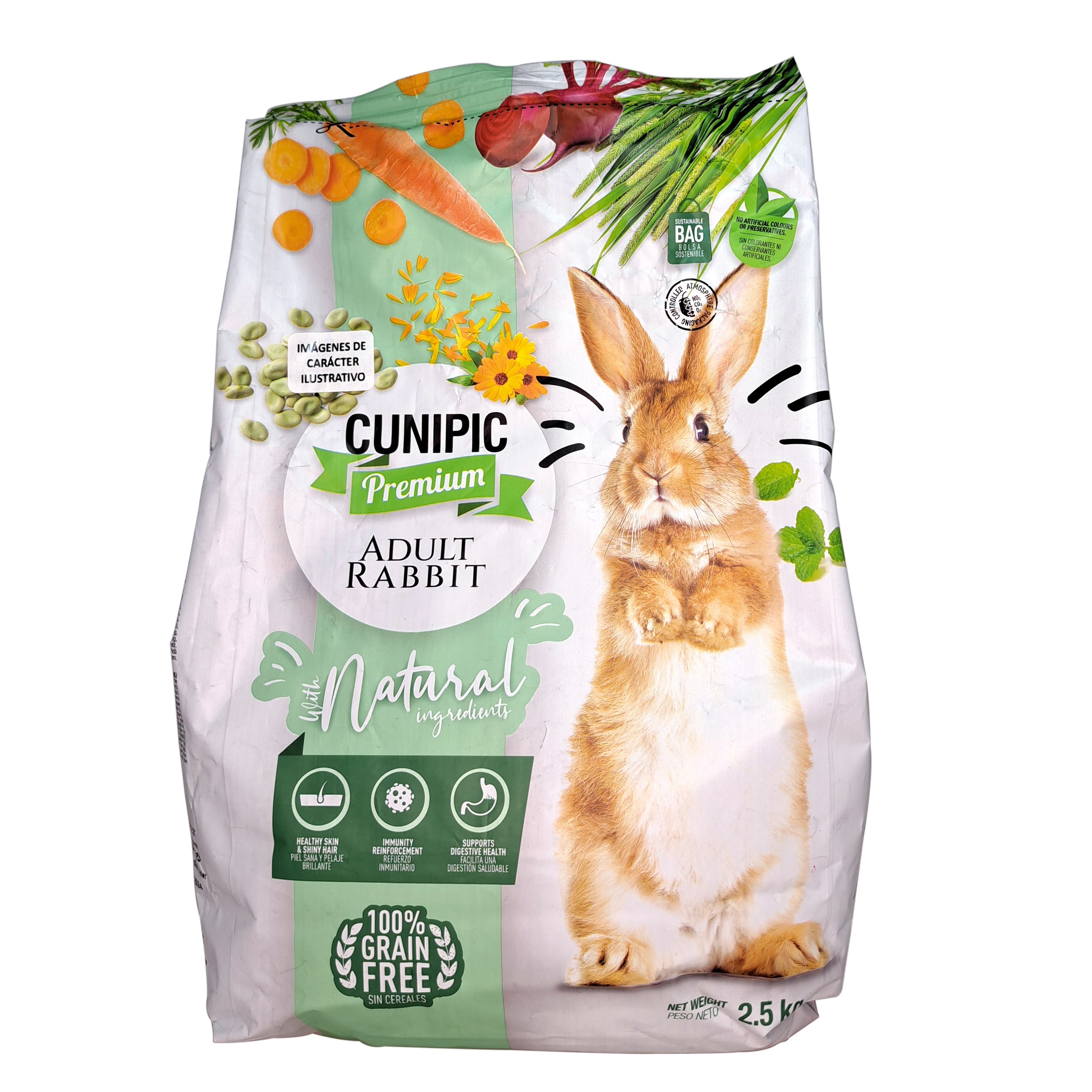 Alimento para Conejo Premium Cunipic 2.5kg