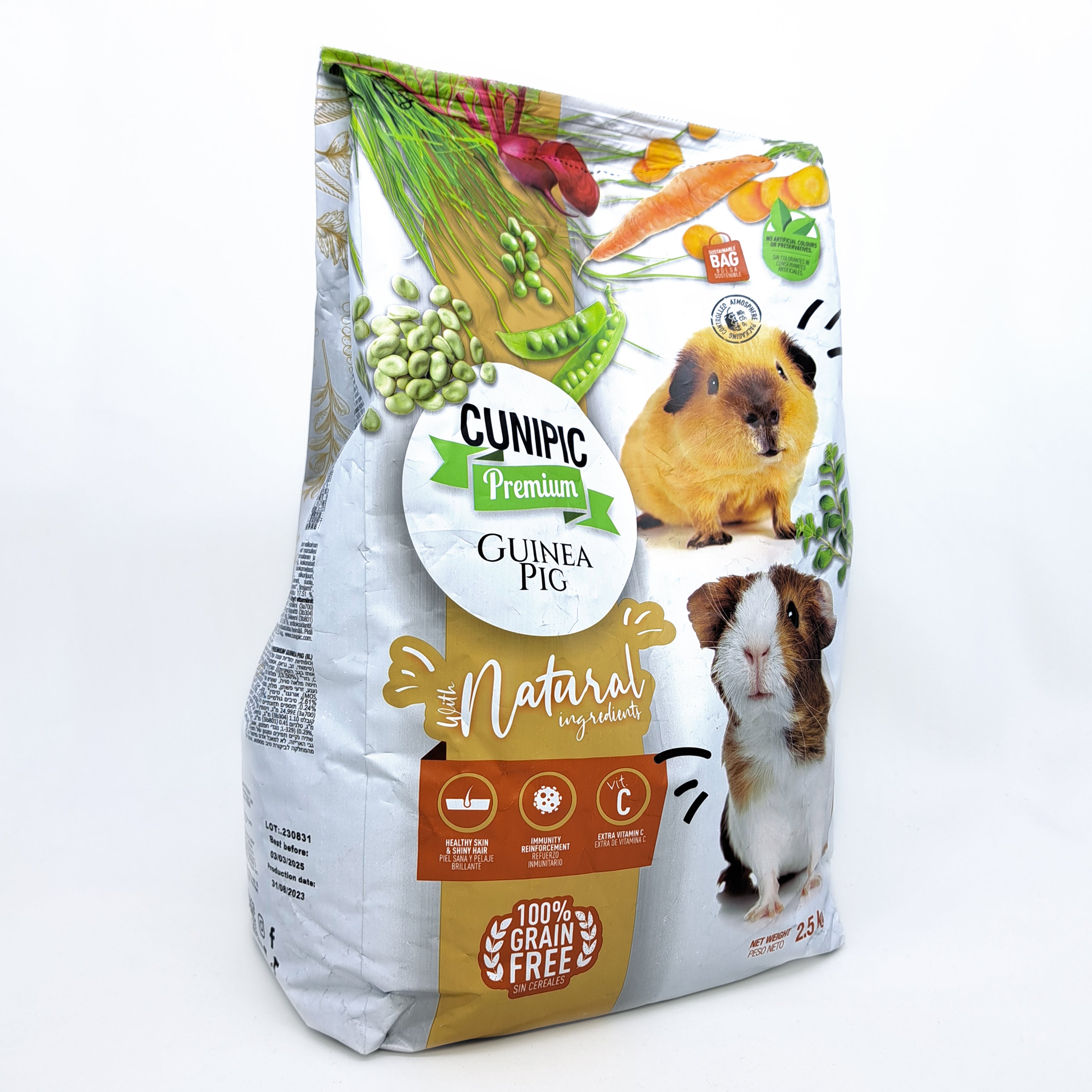 Alimento para Cuyo Premium Cunipic 2.5Kg