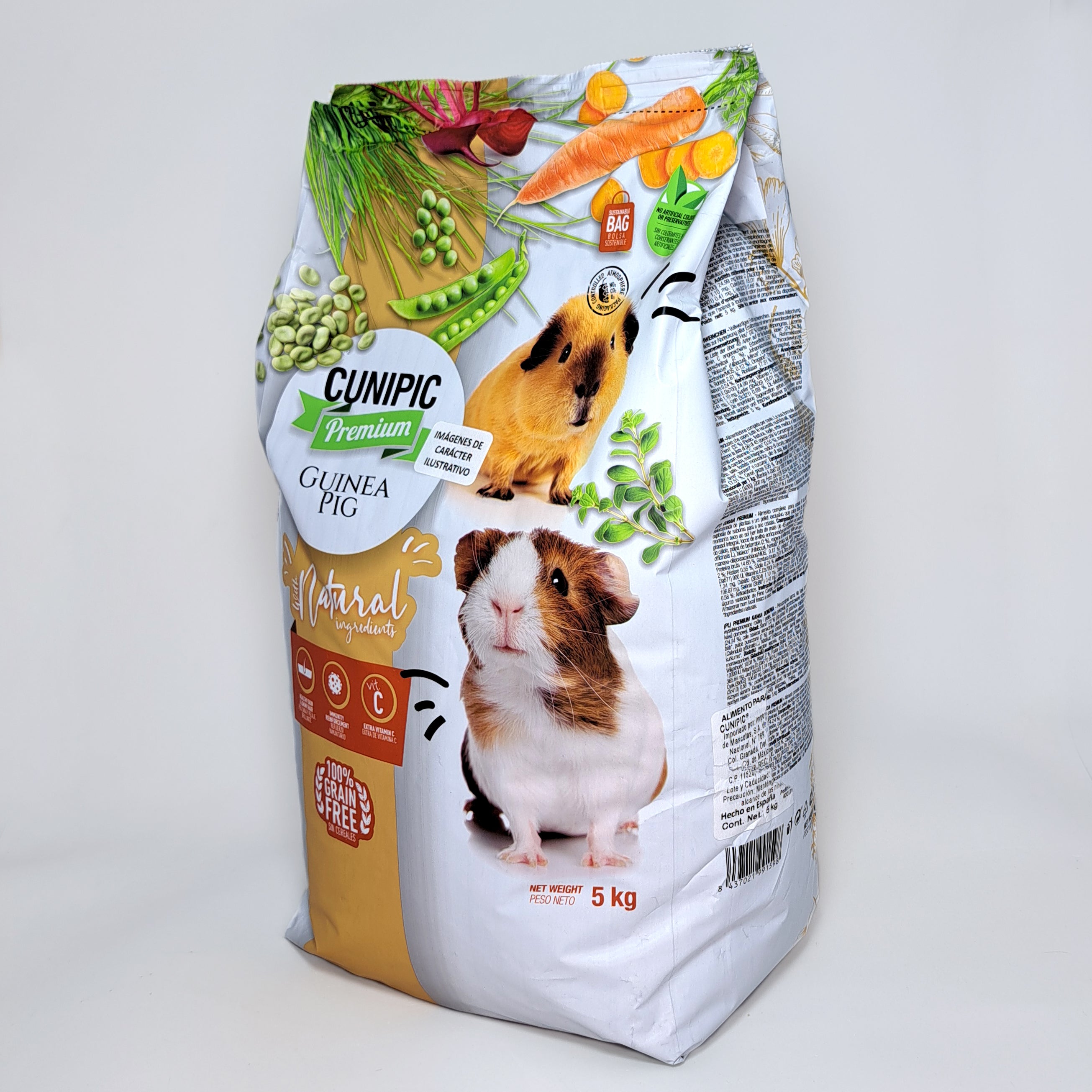 Alimento para Cuyo Premium Cunipic 5Kg