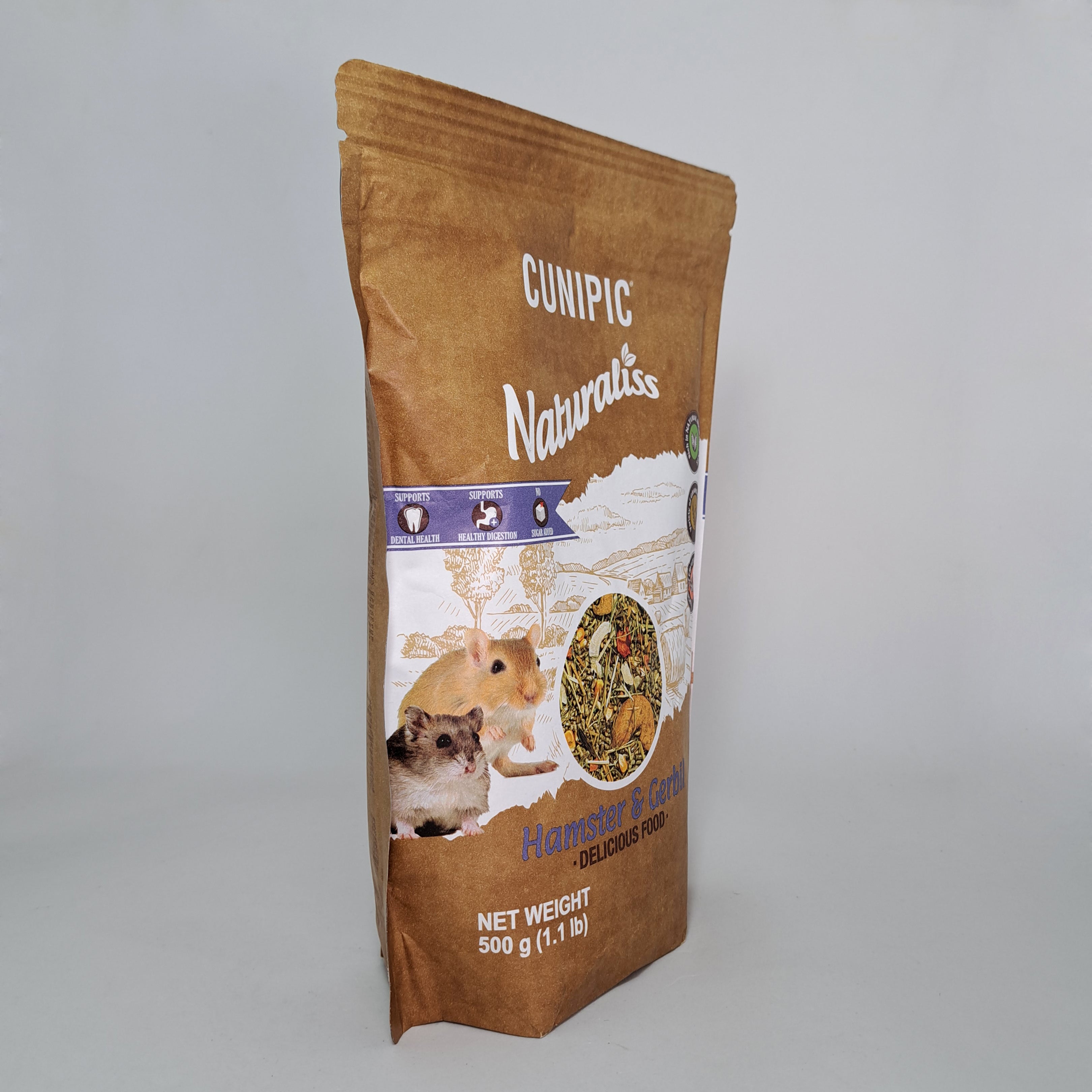 Alimento para Hamster & Jerbo Naturaliss Cunipic 500gr