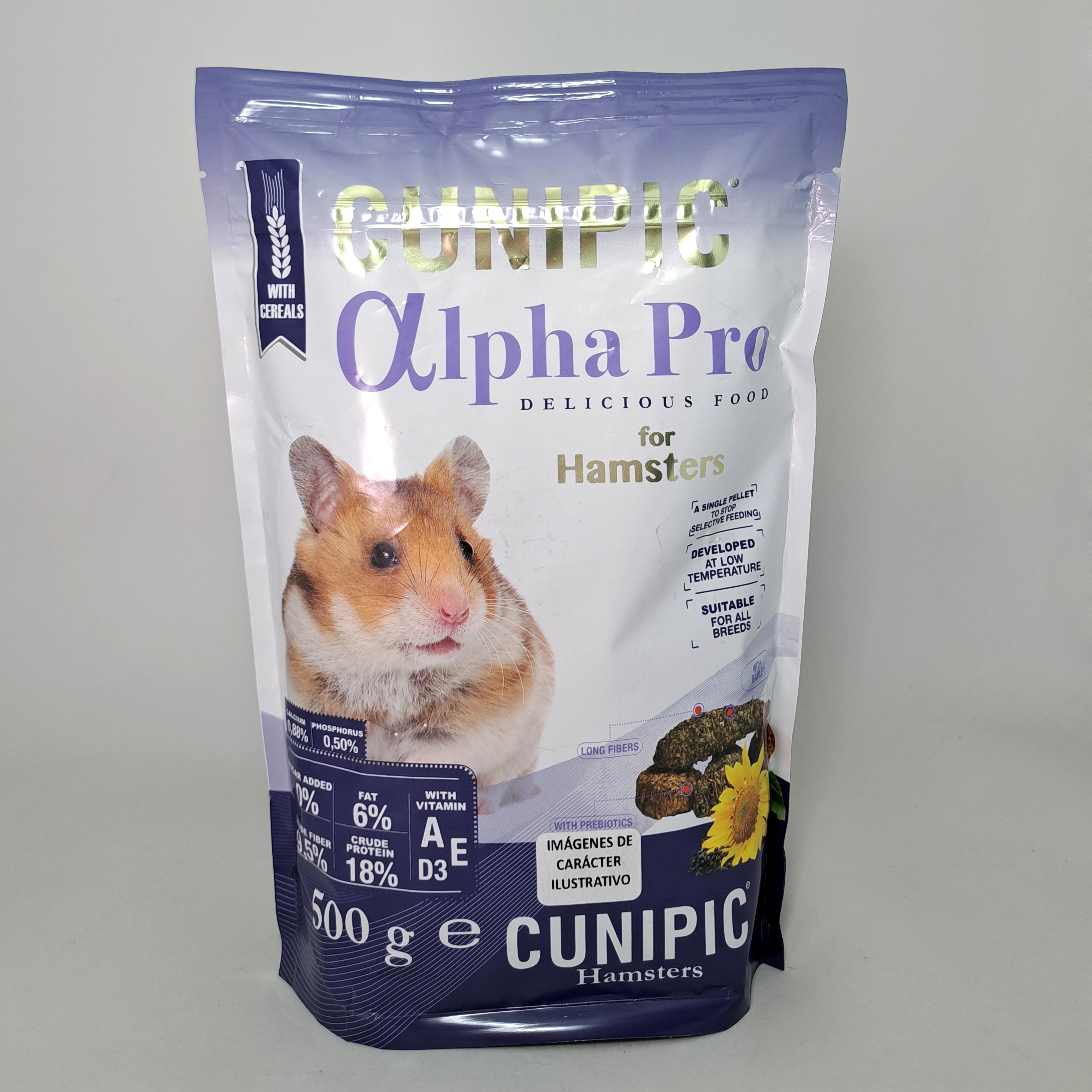 Alimento para Hamster Alpha Pro Cunipic 500gr