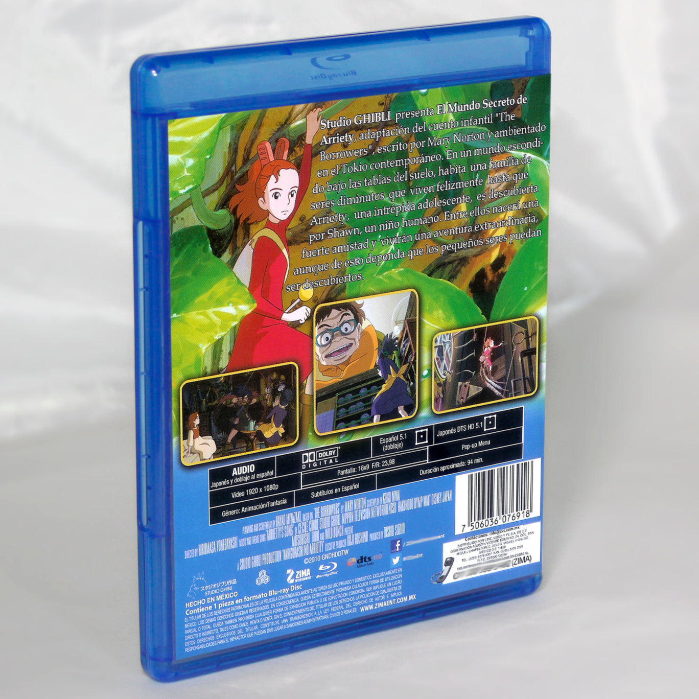 El Mundo Secreto de Arriety Blu-Ray