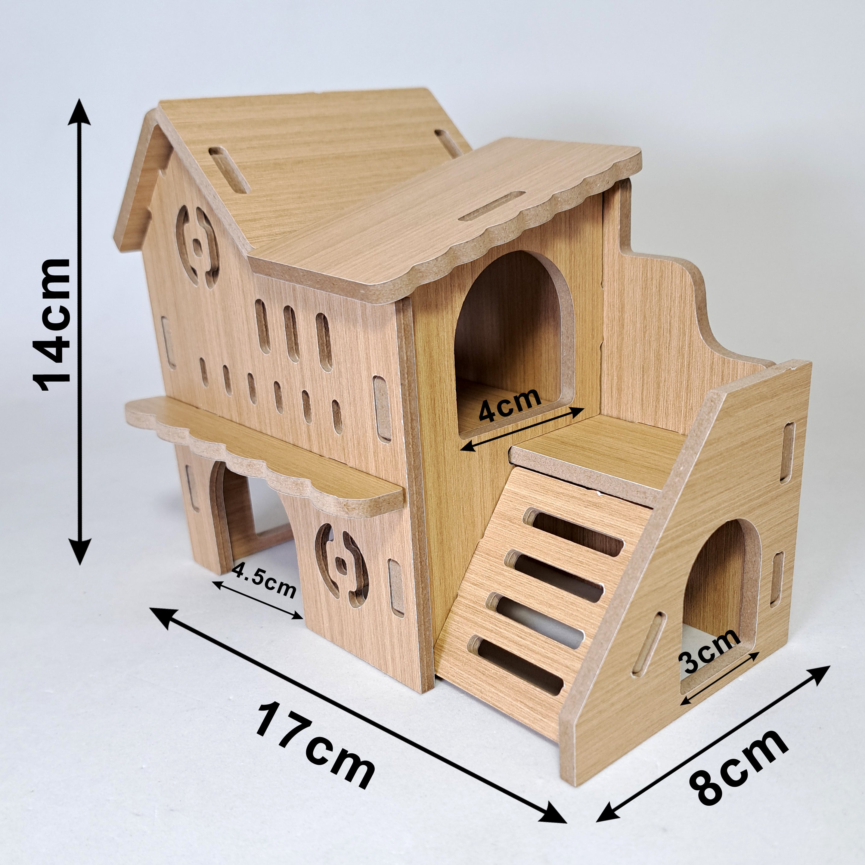 Casa escondite armable para Hamster