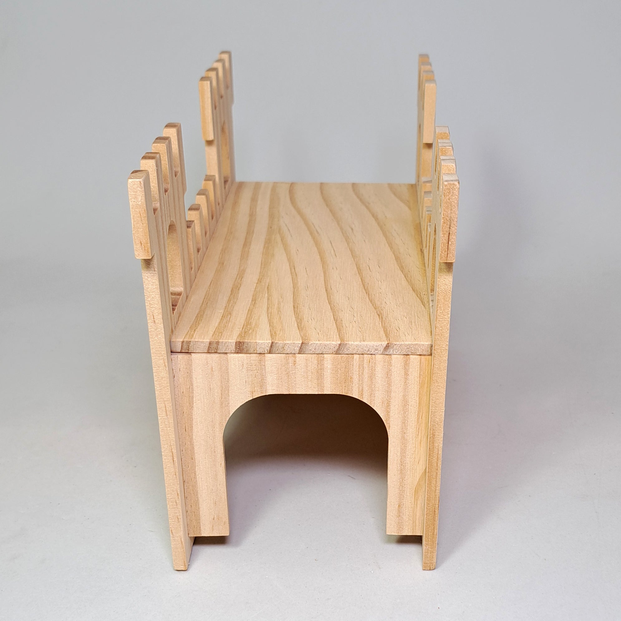 Castillo de madera de pino para Hamster